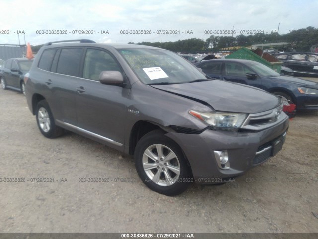 TOYOTA HIGHLANDER HYBRID 2012 jtebc3eh3c2007304