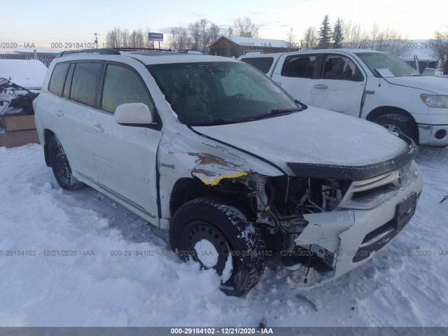 TOYOTA HIGHLANDER HYBRID 2012 jtebc3eh3c2010073