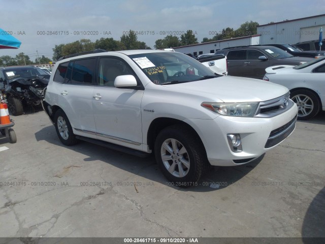 TOYOTA HIGHLANDER HYBRID 2011 jtebc3eh4b2002806