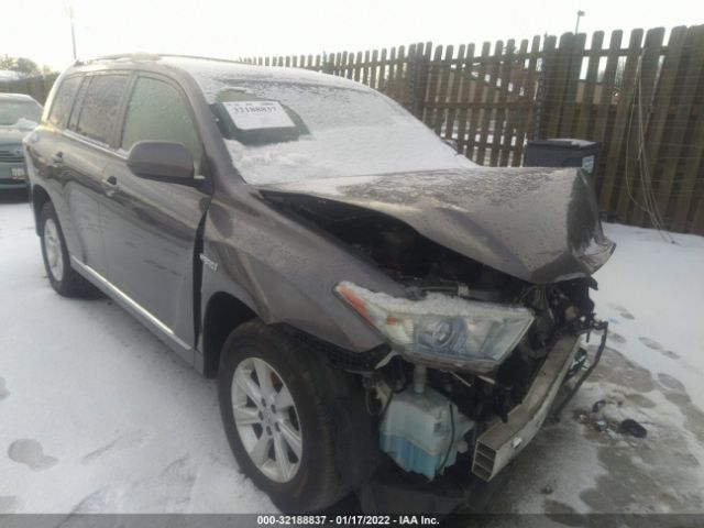 TOYOTA HIGHLANDER HYBRID 2011 jtebc3eh4b2003311