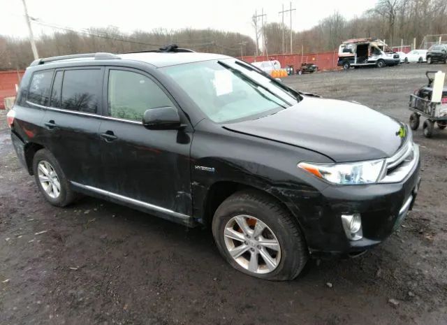 TOYOTA HIGHLANDER HYBRID 2013 jtebc3eh5d2019231