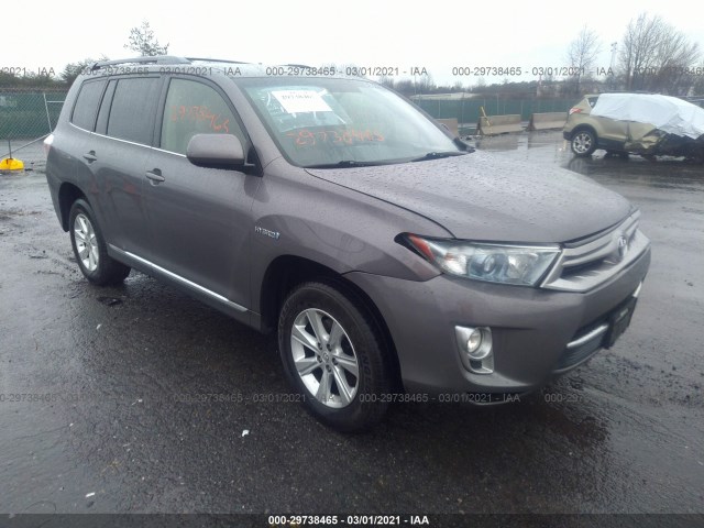 TOYOTA HIGHLANDER HYBRID 2013 jtebc3eh6d2013888