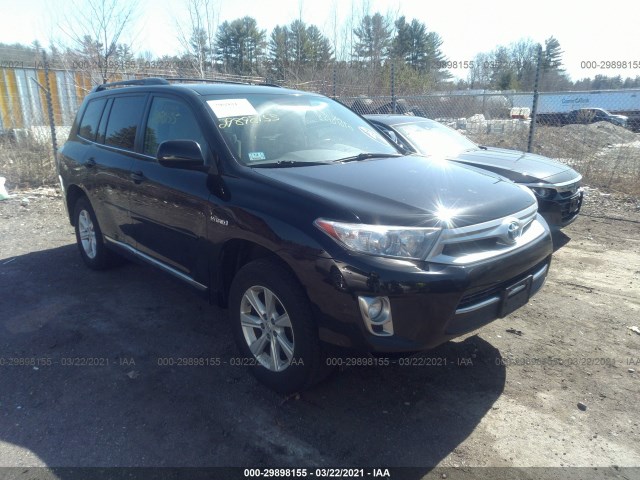 TOYOTA HIGHLANDER HYBRID 2011 jtebc3eh7b2000483