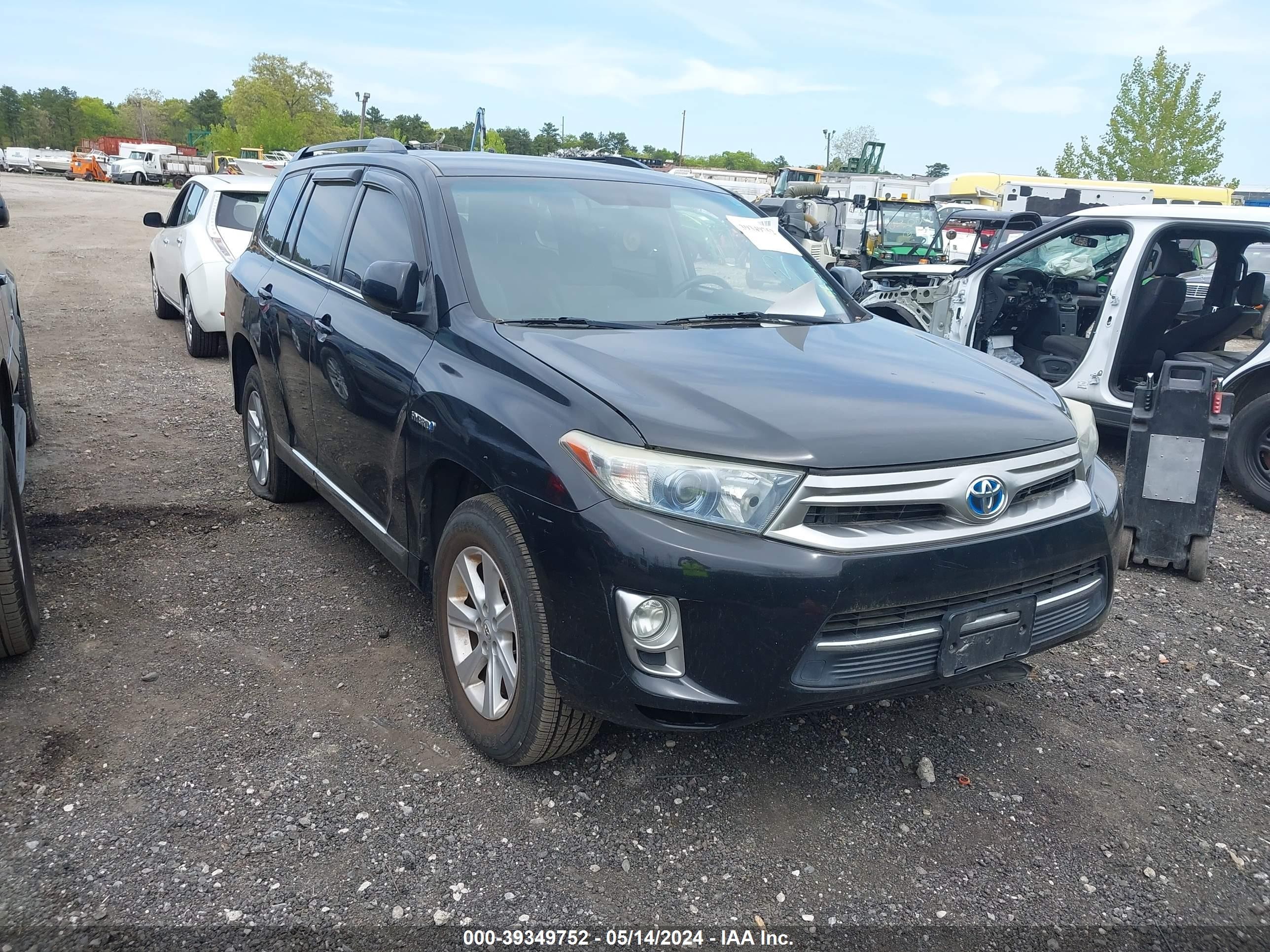 TOYOTA HIGHLANDER 2012 jtebc3eh8c2010148