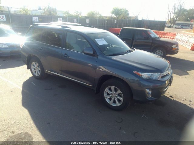 TOYOTA HIGHLANDER HYBRID 2011 jtebc3eh9b2001425