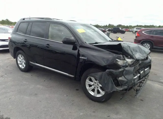 TOYOTA HIGHLANDER HYBRID 2013 jtebc3eh9d2017059