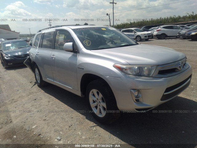 TOYOTA HIGHLANDER HYBRID 2013 jtebc3ehxd2016955