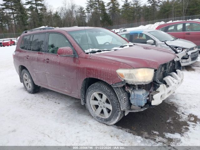 TOYOTA HIGHLANDER 2010 jtebk3eh2a2153449