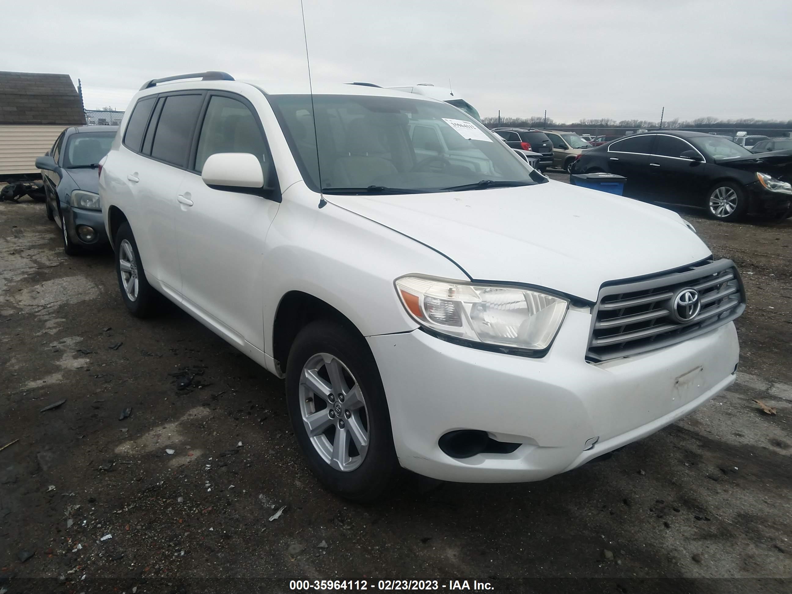 TOYOTA HIGHLANDER 2010 jtebk3eh2a2155721