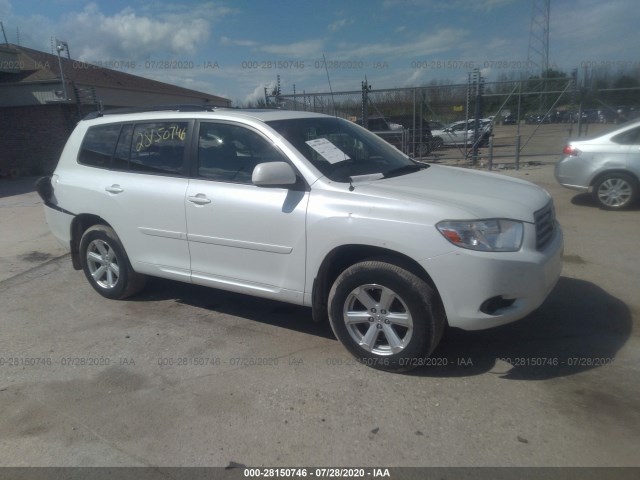 TOYOTA HIGHLANDER 2010 jtebk3eh5a2163327