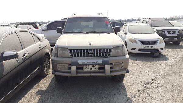 TOYOTA PRADO 2001 jtebm99j010039519