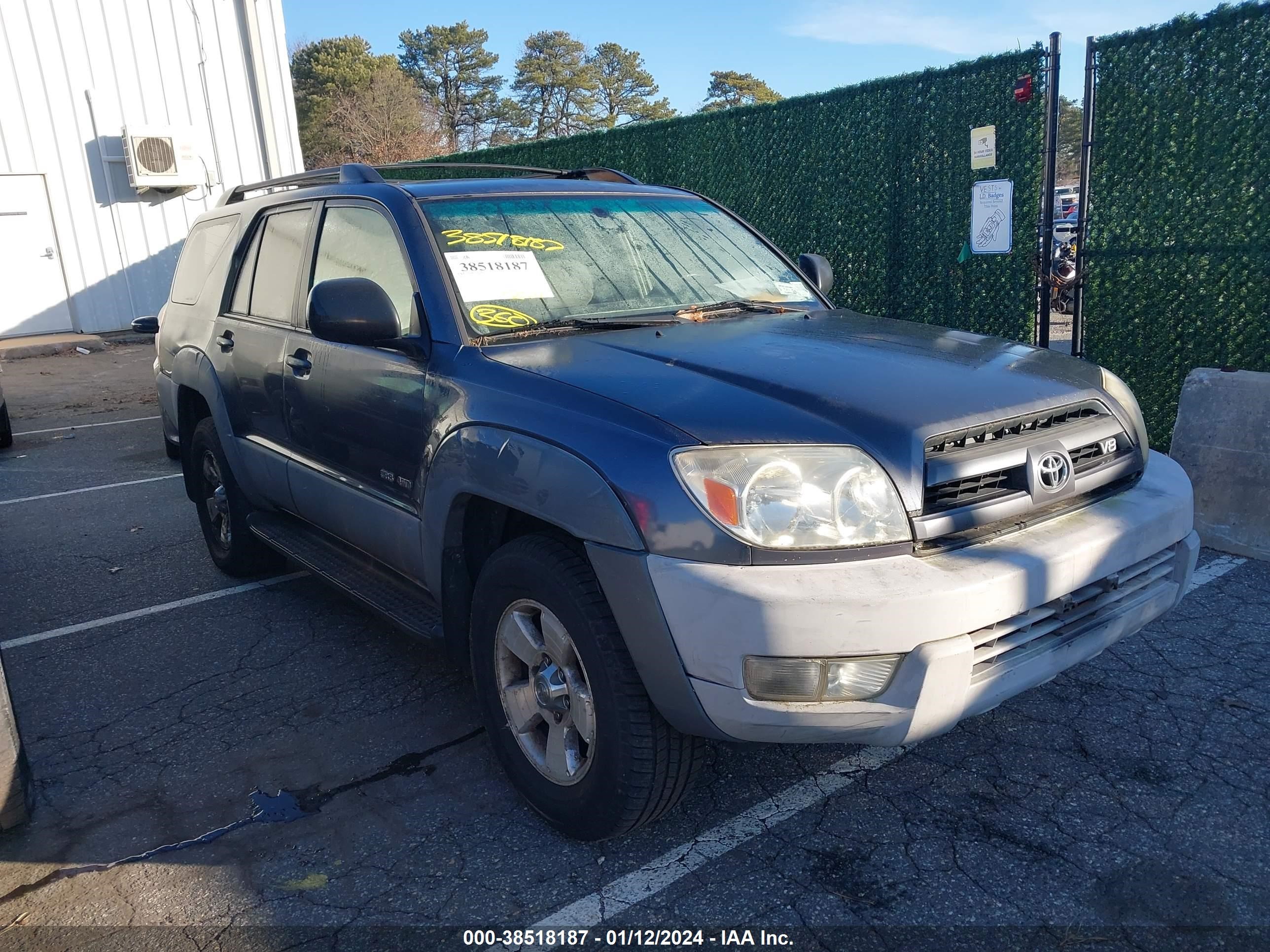 TOYOTA 4RUNNER 2003 jtebt14r030020473