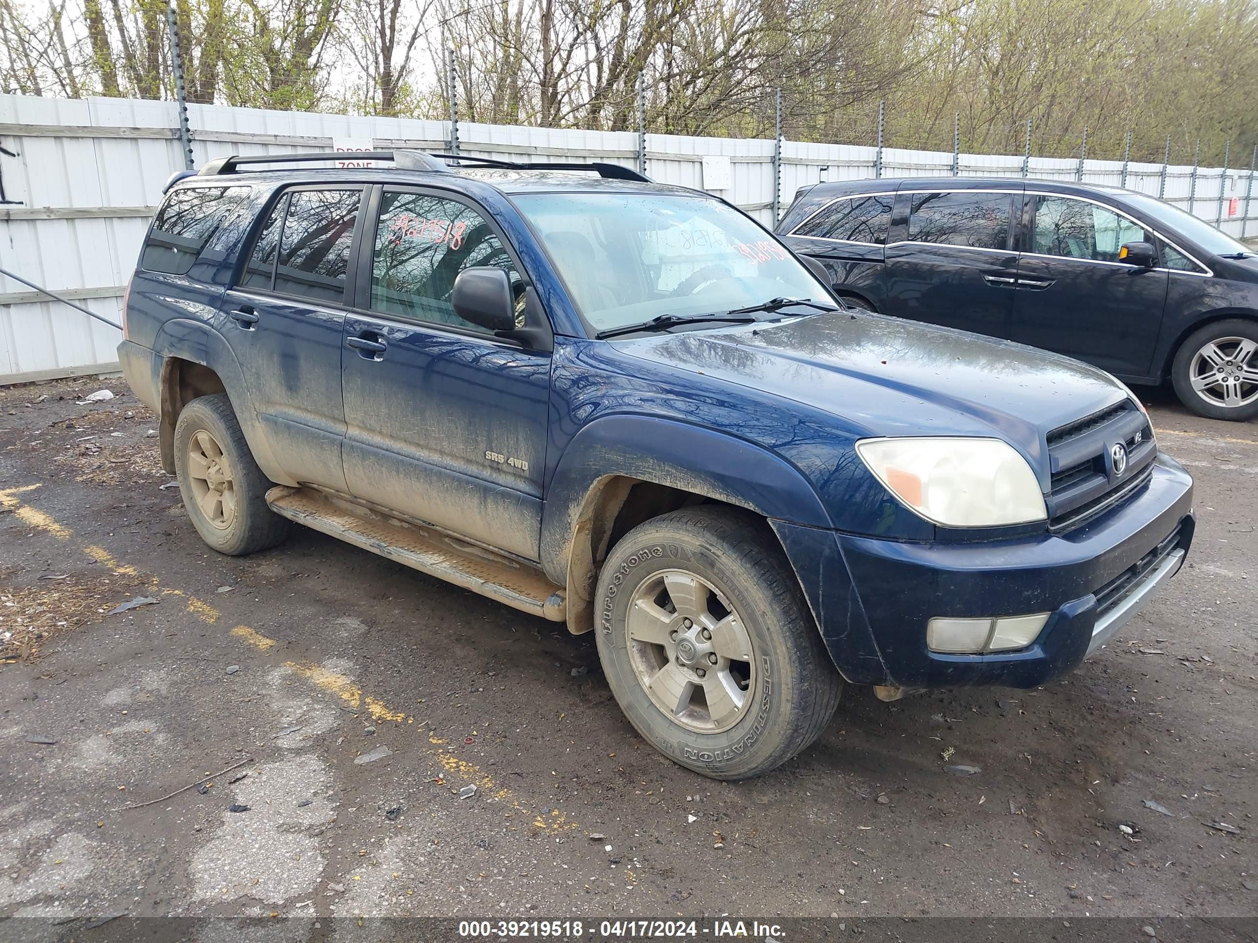 TOYOTA 4RUNNER 2004 jtebt14r348009065