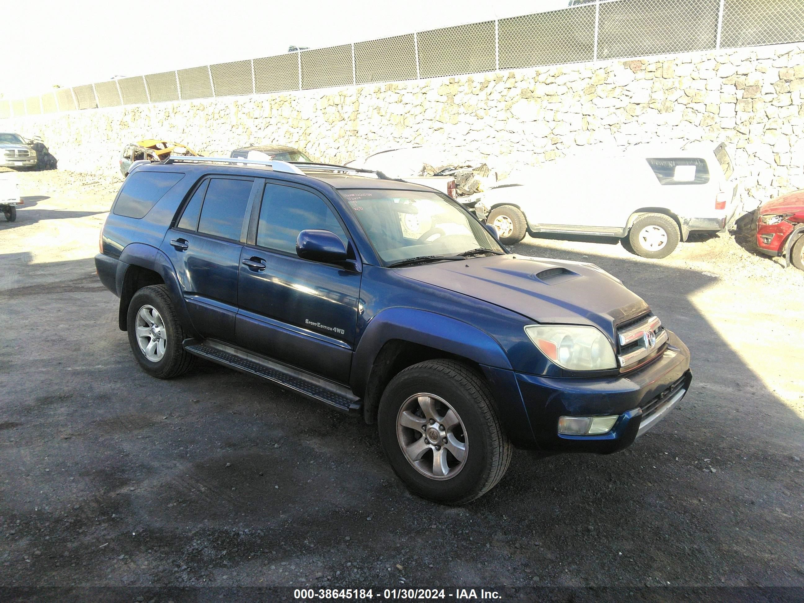 TOYOTA 4RUNNER 2004 jtebt14r448009205