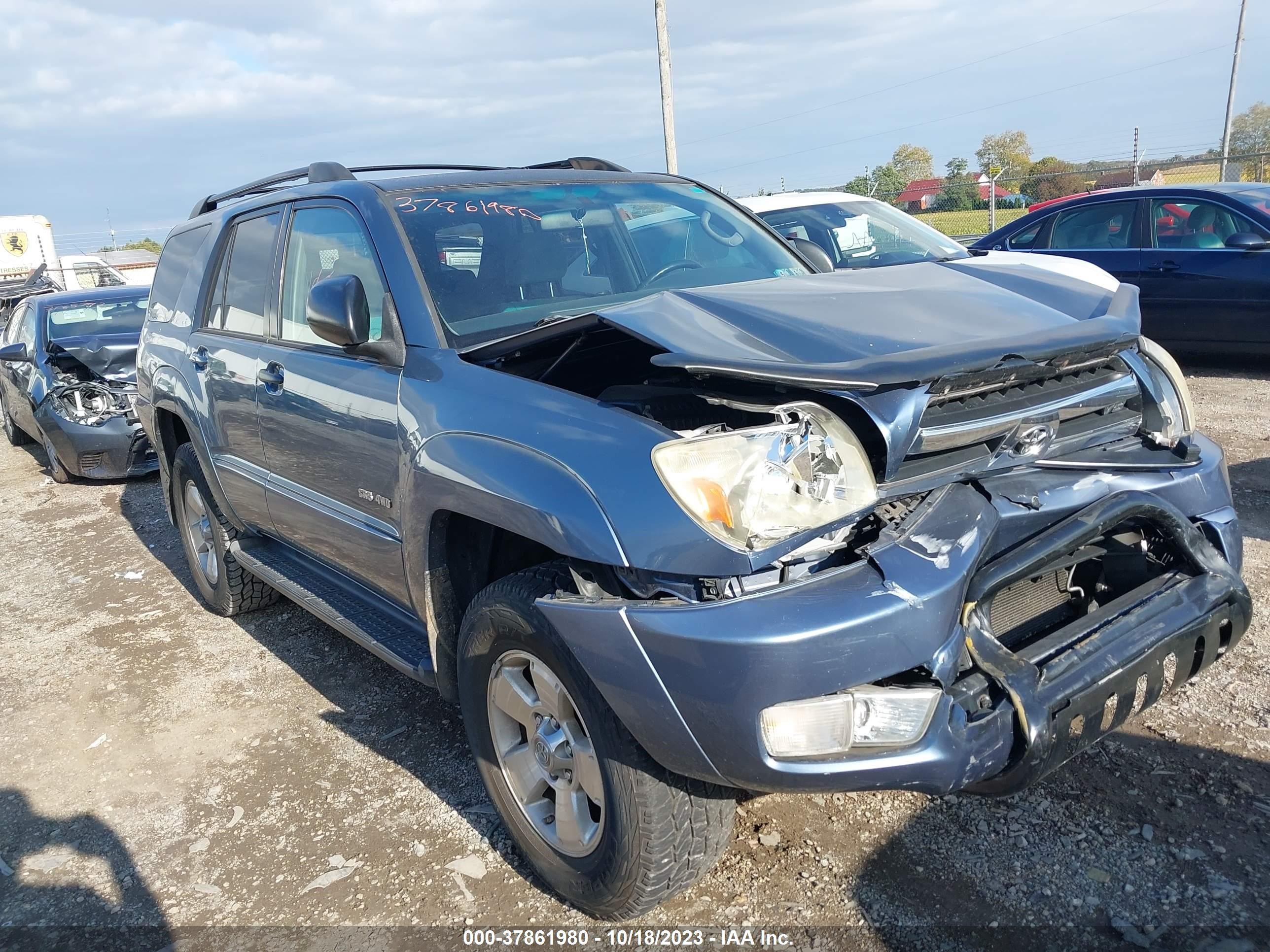 TOYOTA 4RUNNER 2005 jtebt14r958027328