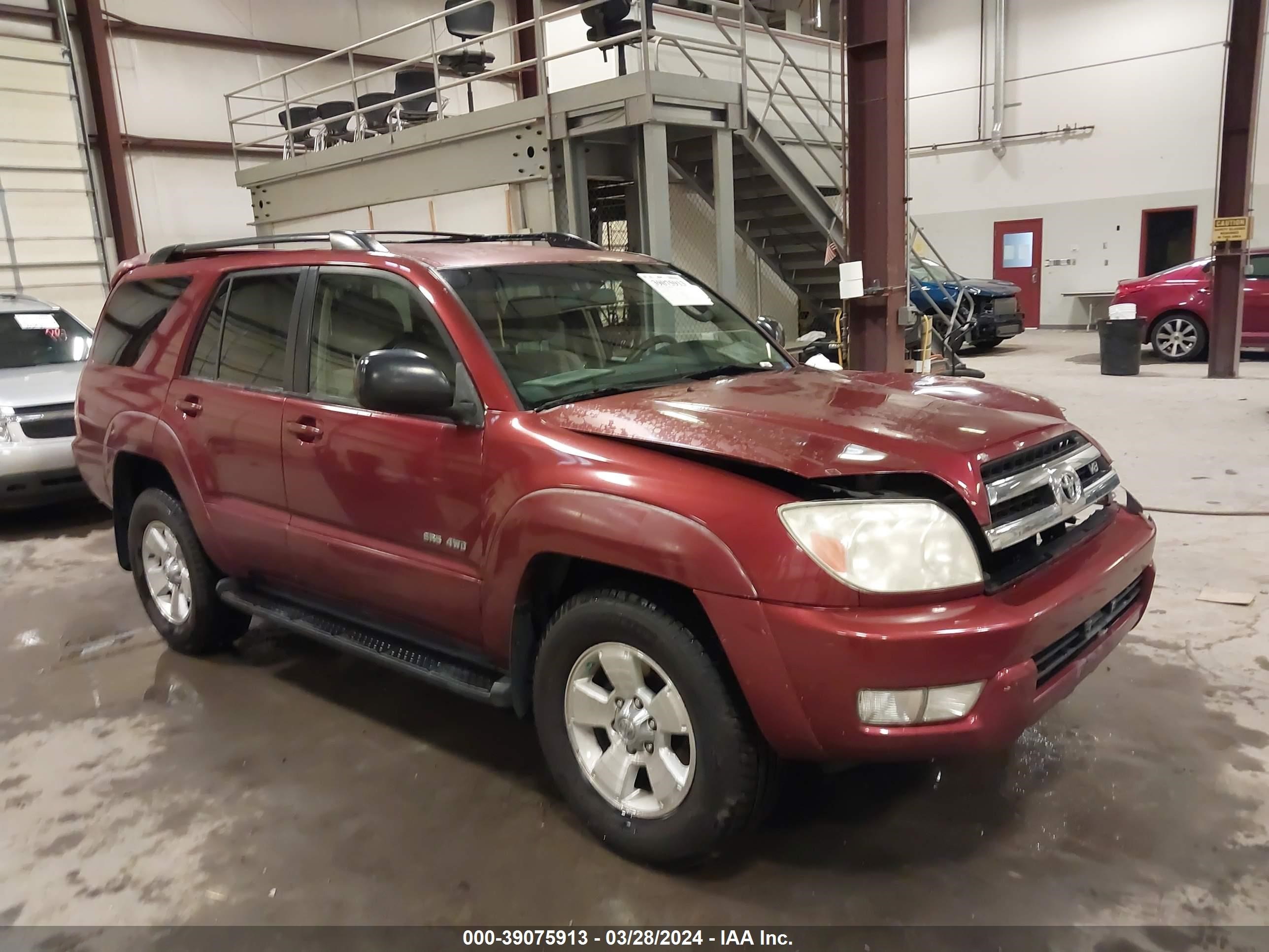 TOYOTA 4RUNNER 2005 jtebt14rx58021554