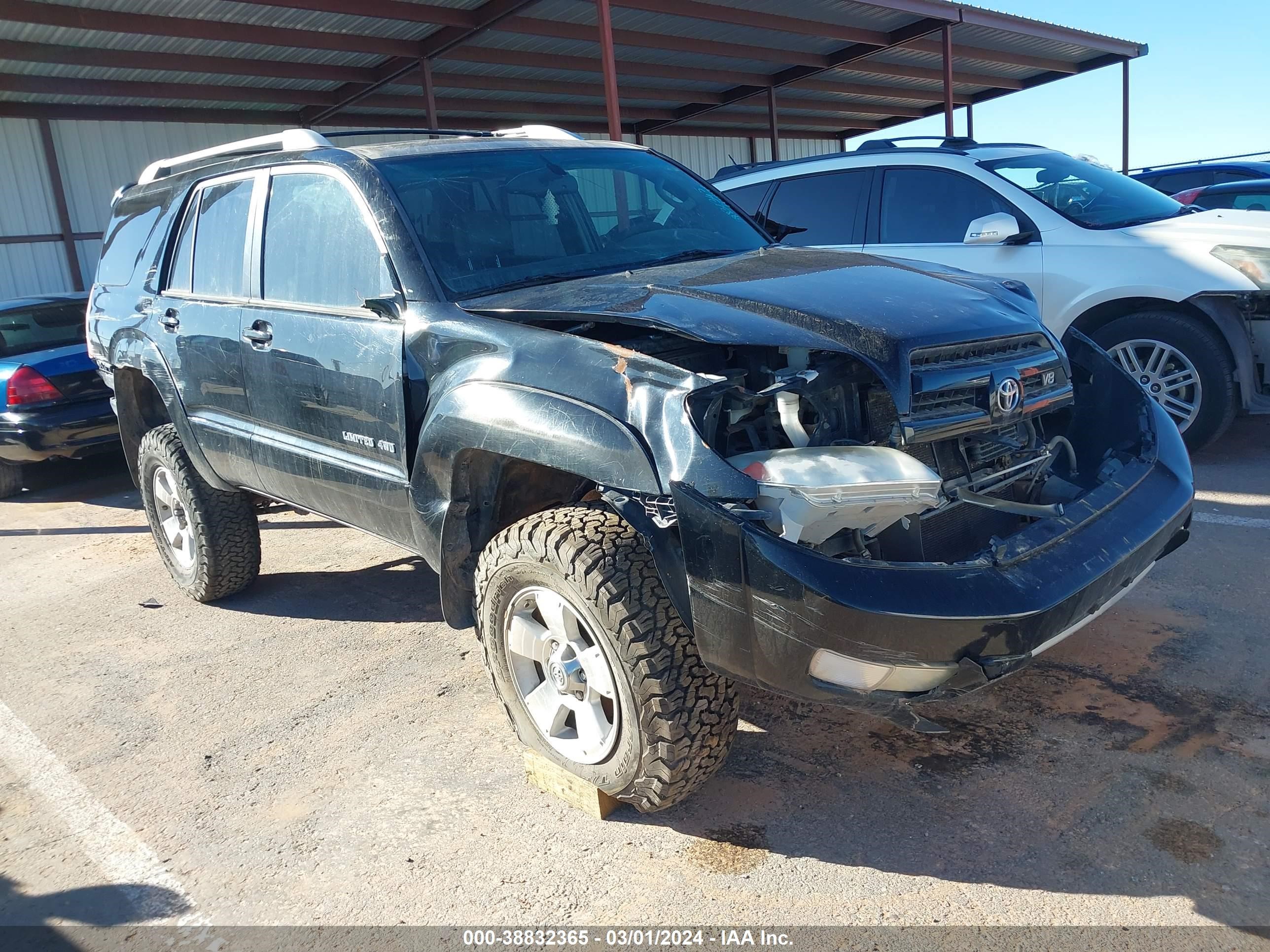 TOYOTA 4RUNNER 2004 jtebt17r140035609