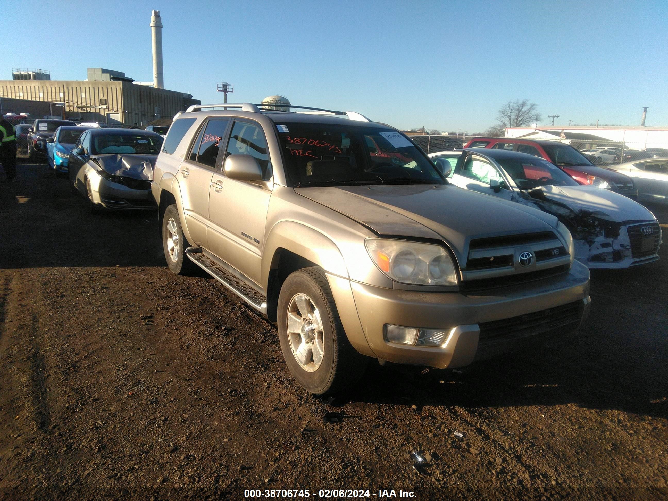 TOYOTA 4RUNNER 2003 jtebt17r730009336