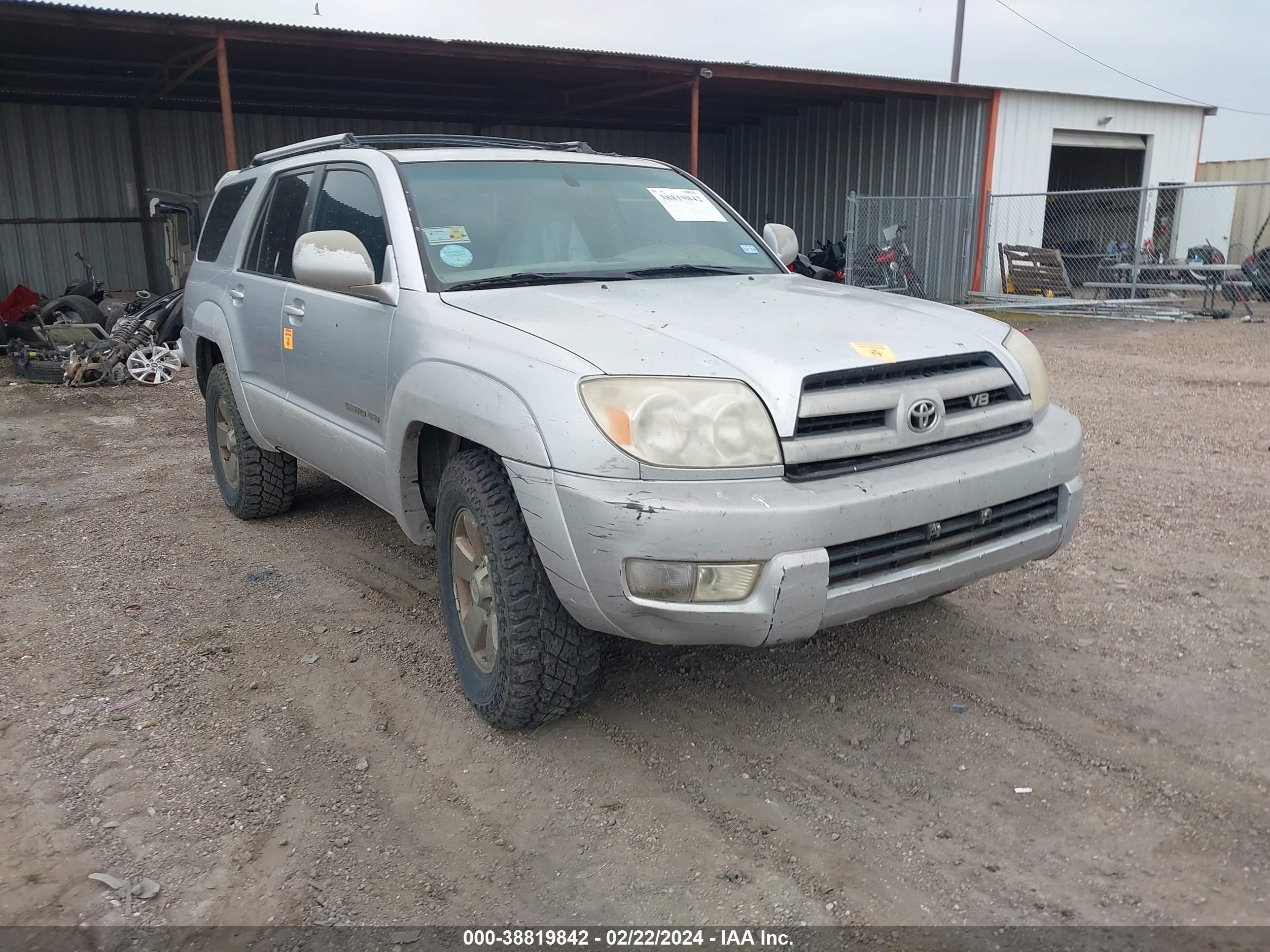 TOYOTA 4RUNNER 2004 jtebt17rx40039223