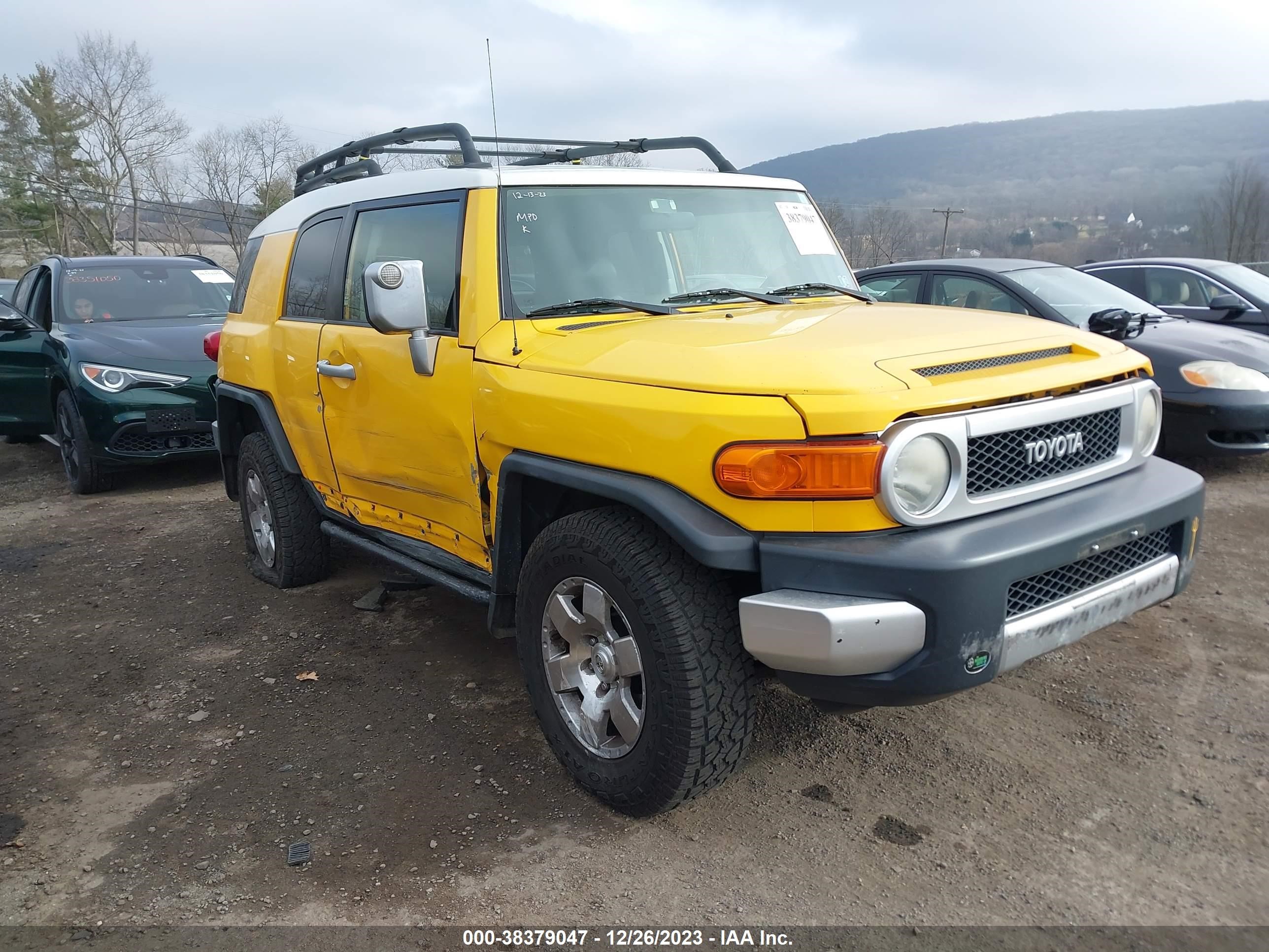 TOYOTA FJ CRUISER 2007 jtebu11f170004361