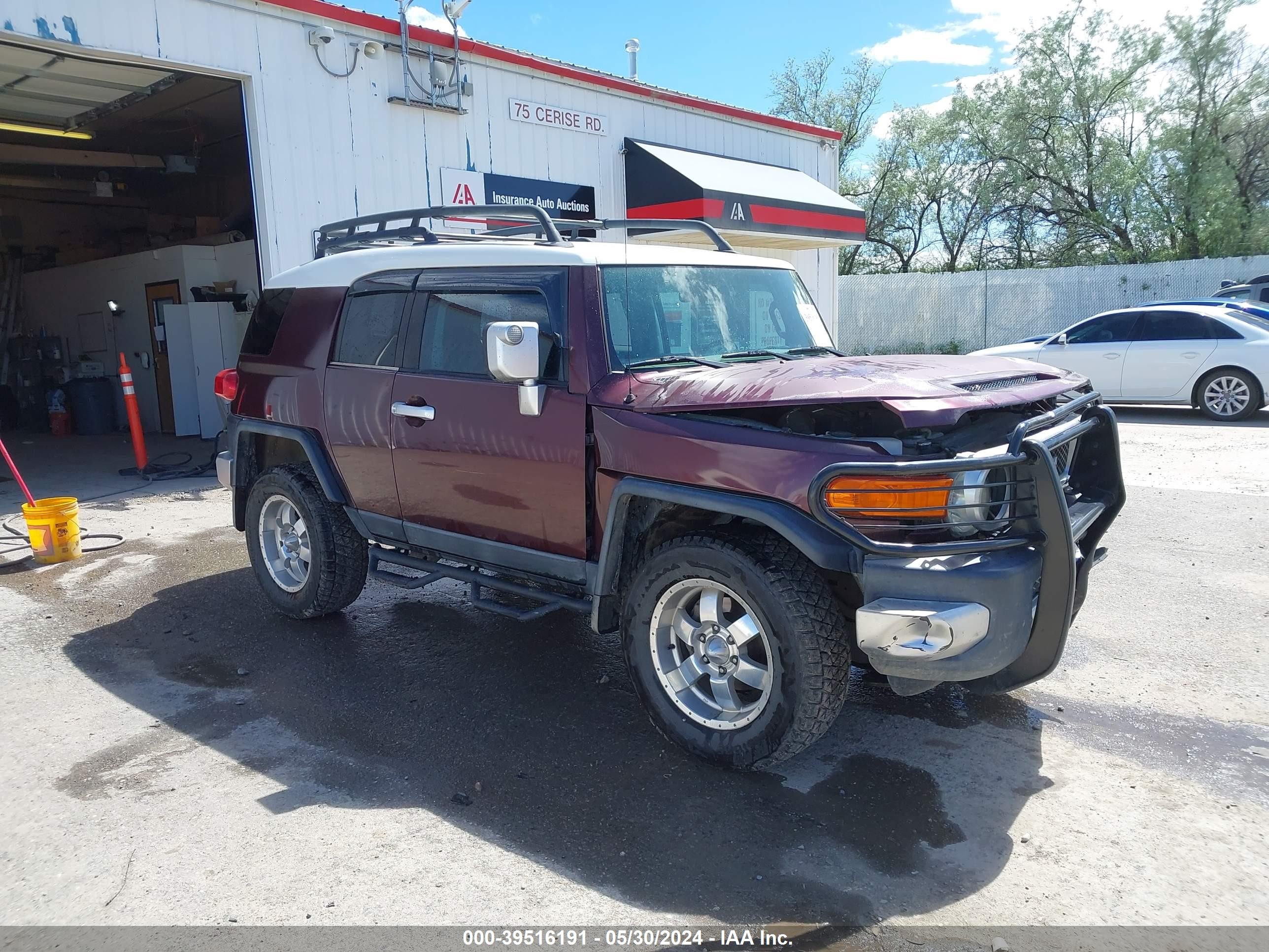 TOYOTA FJ CRUISER 2007 jtebu11f170036856