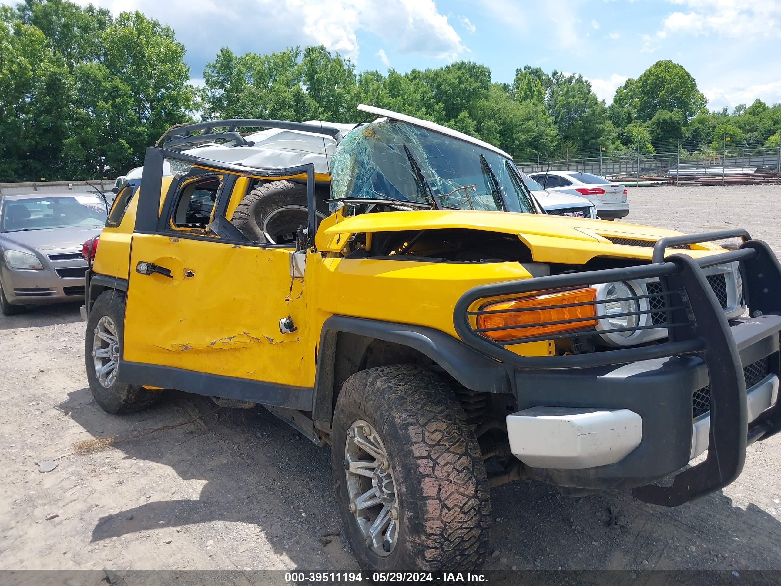 TOYOTA FJ CRUISER 2007 jtebu11f170080534