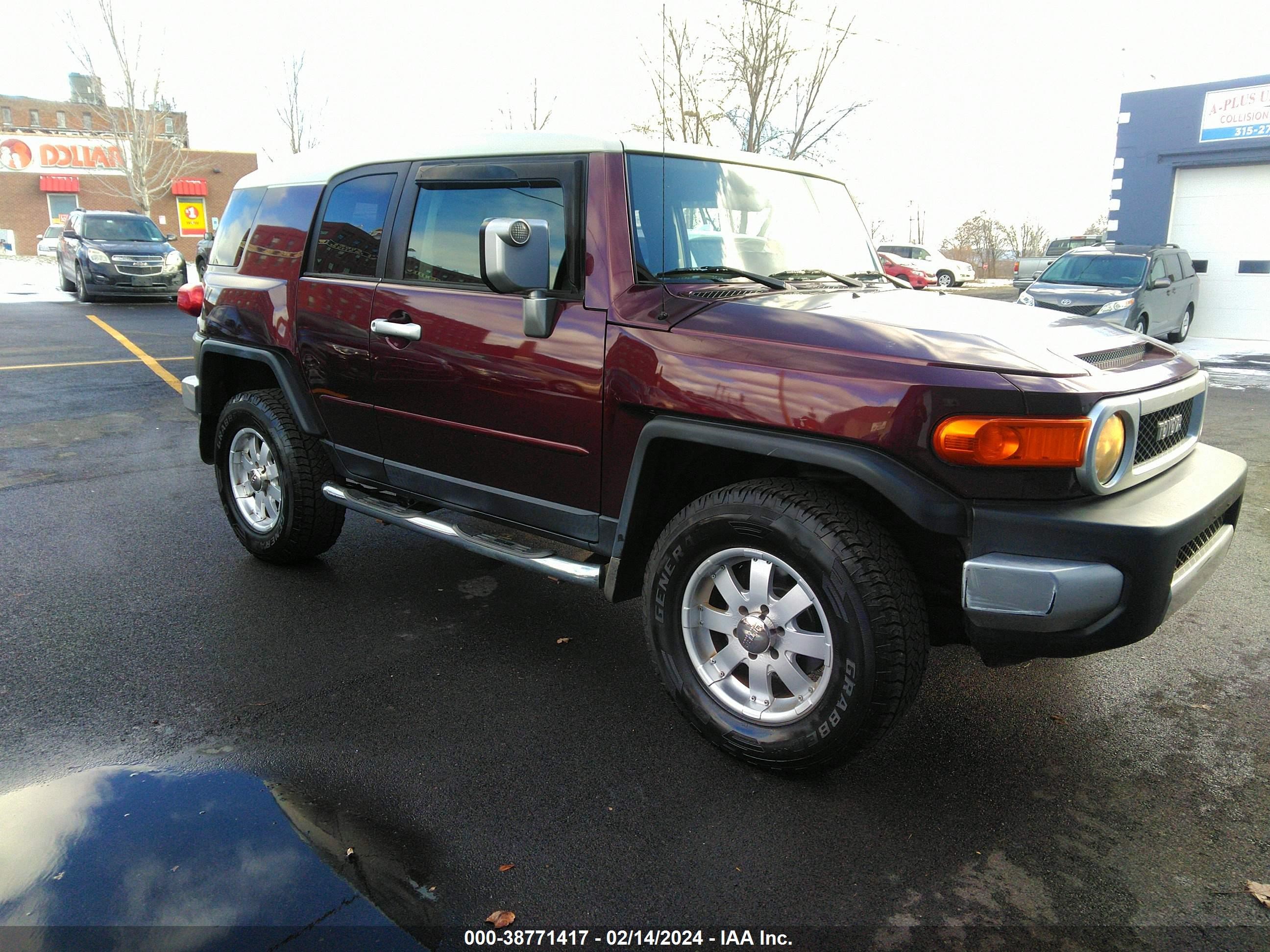 TOYOTA FJ CRUISER 2007 jtebu11f270025798