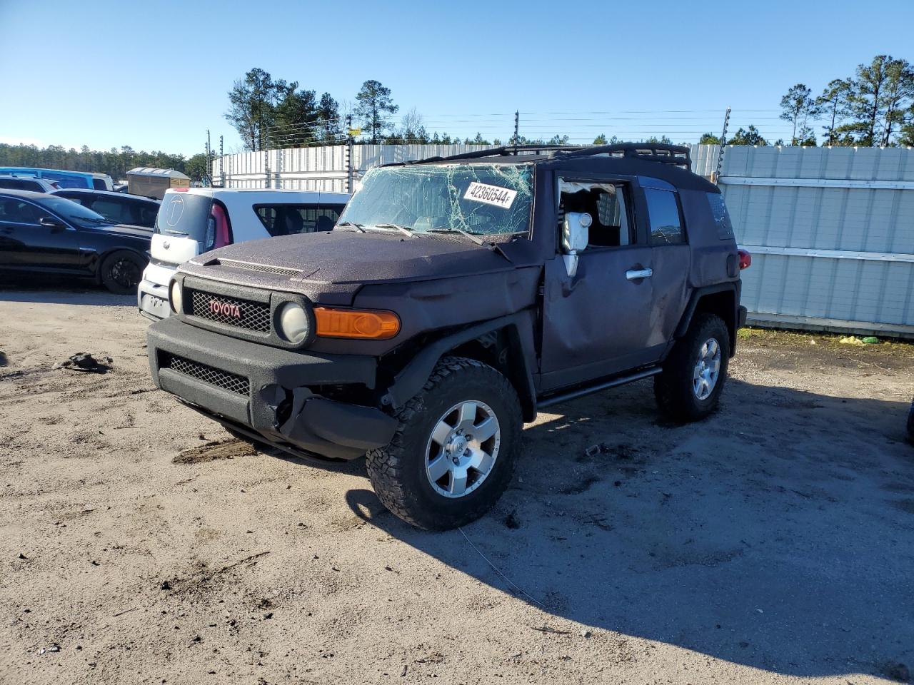 TOYOTA FJ CRUISER 2007 jtebu11f270040477