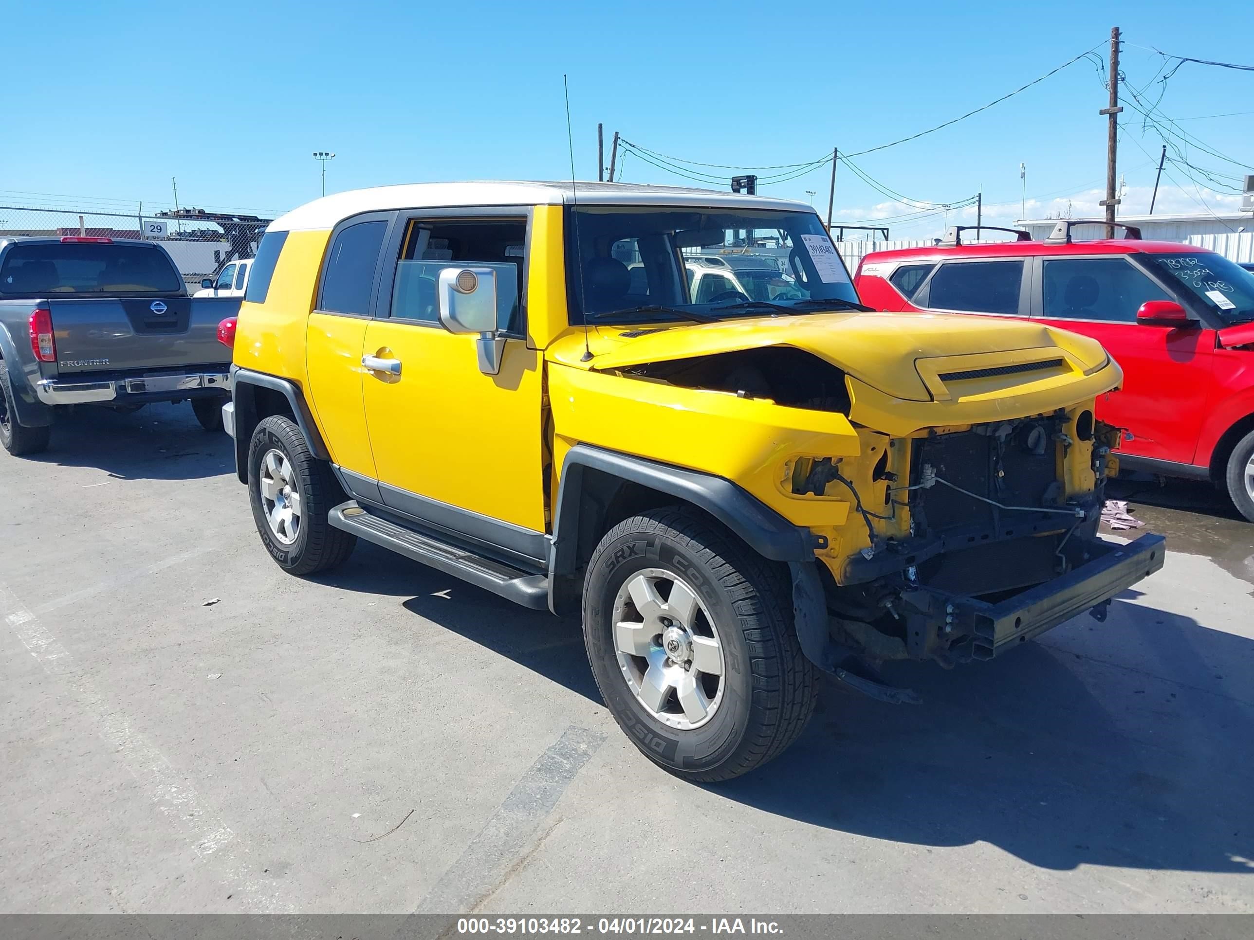 TOYOTA FJ CRUISER 2007 jtebu11f370083287