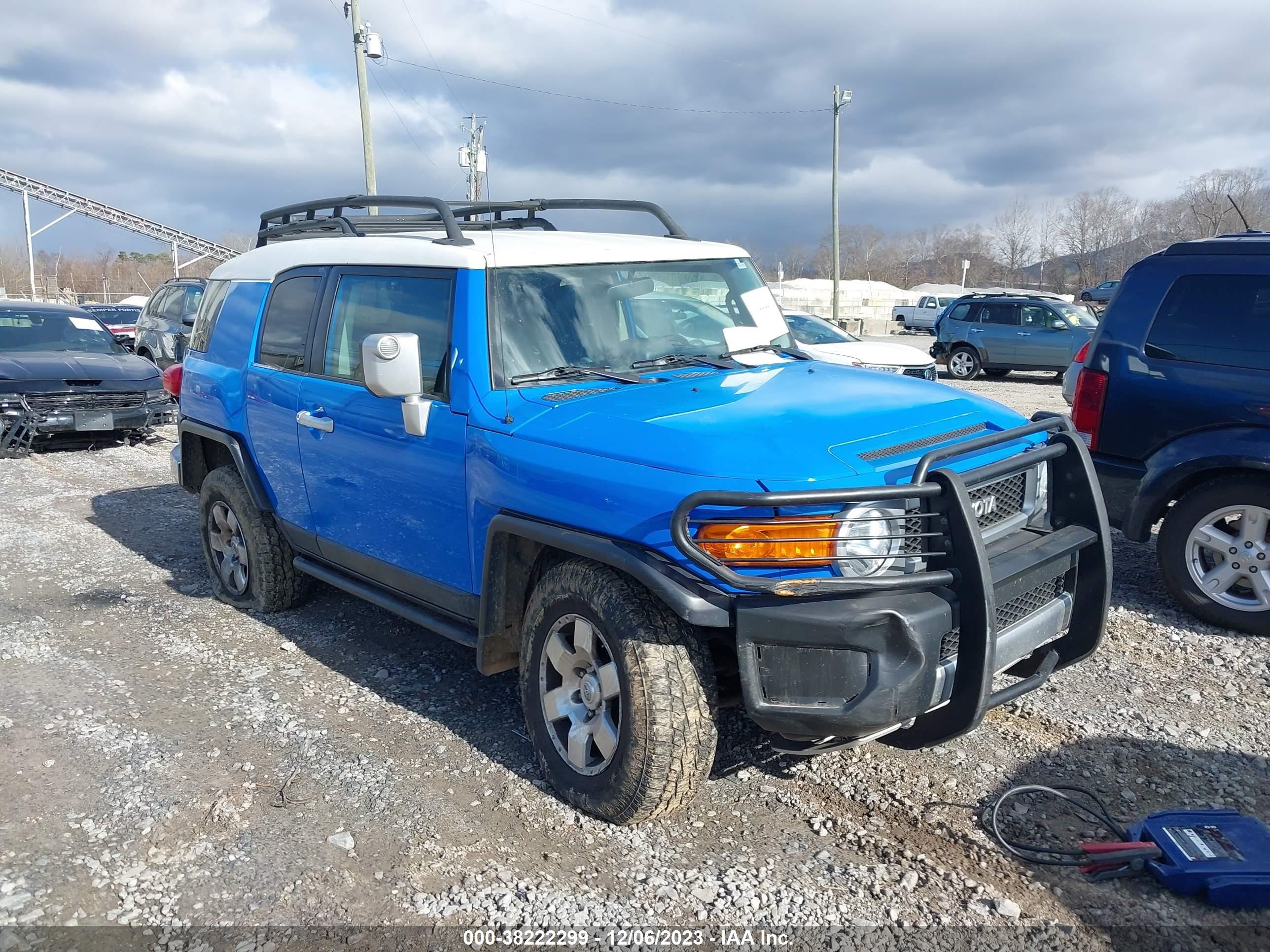 TOYOTA FJ CRUISER 2007 jtebu11f470022255