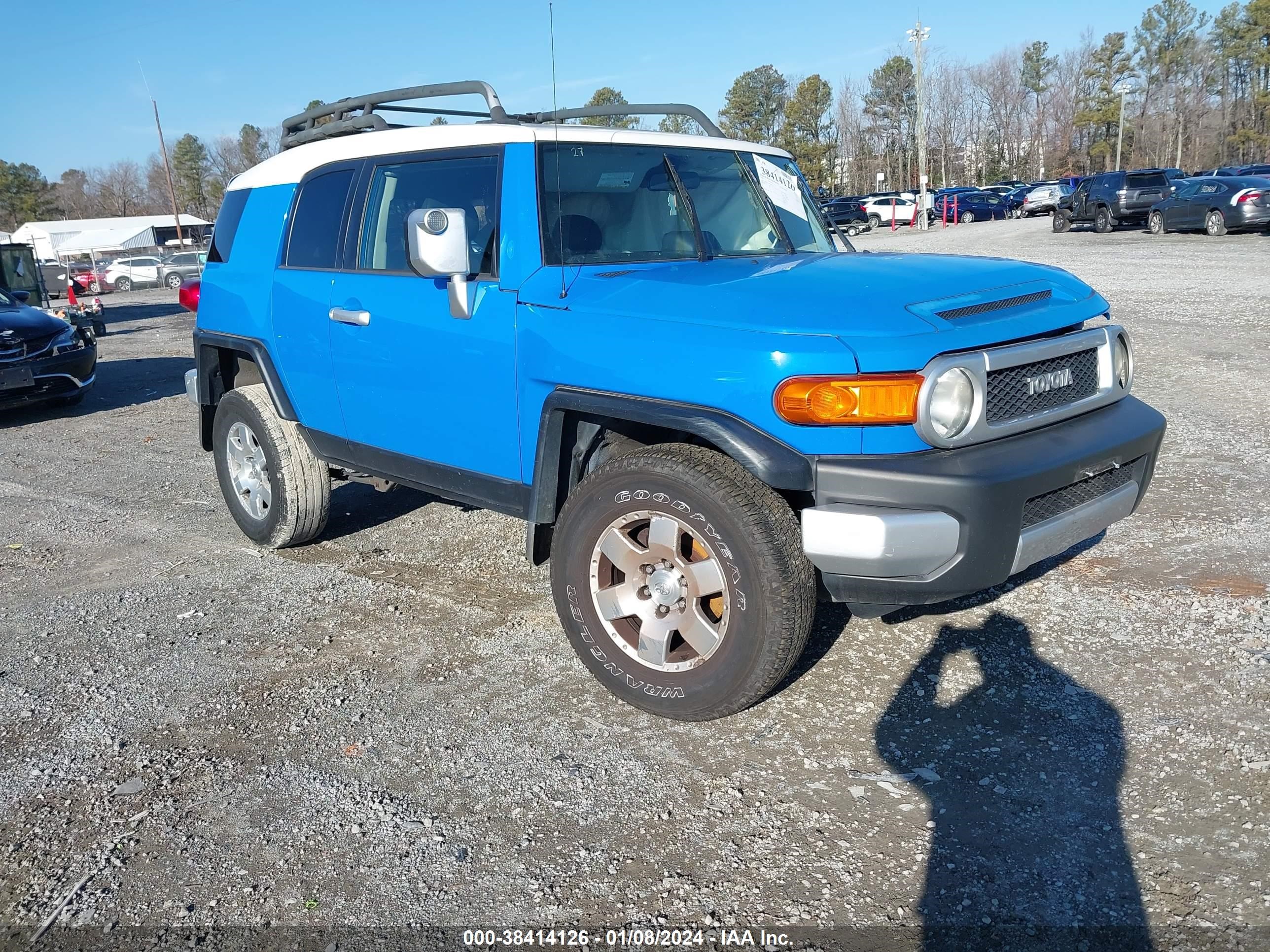 TOYOTA FJ CRUISER 2007 jtebu11f470048323