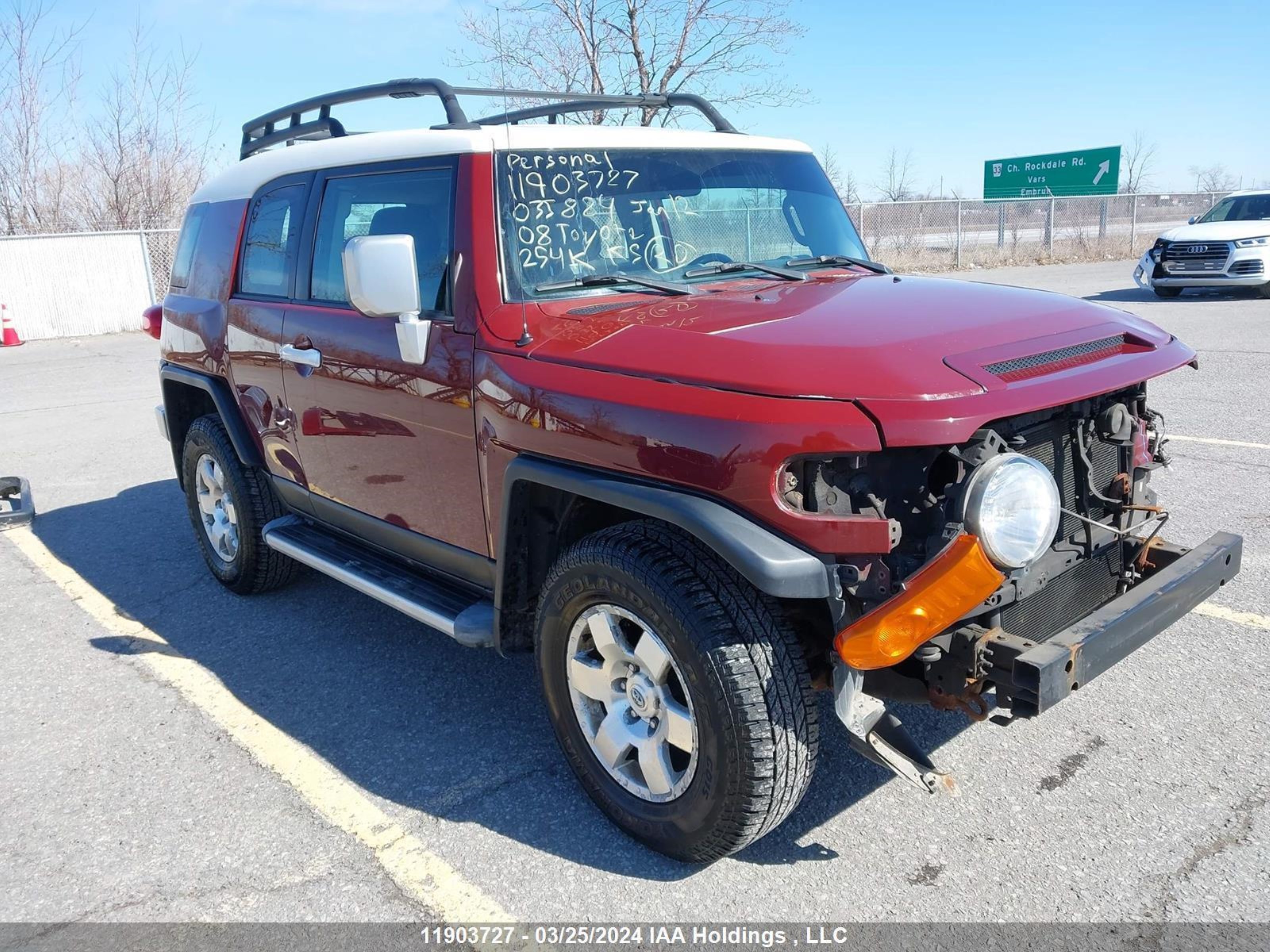 TOYOTA FJ CRUISER 2008 jtebu11f48k035884