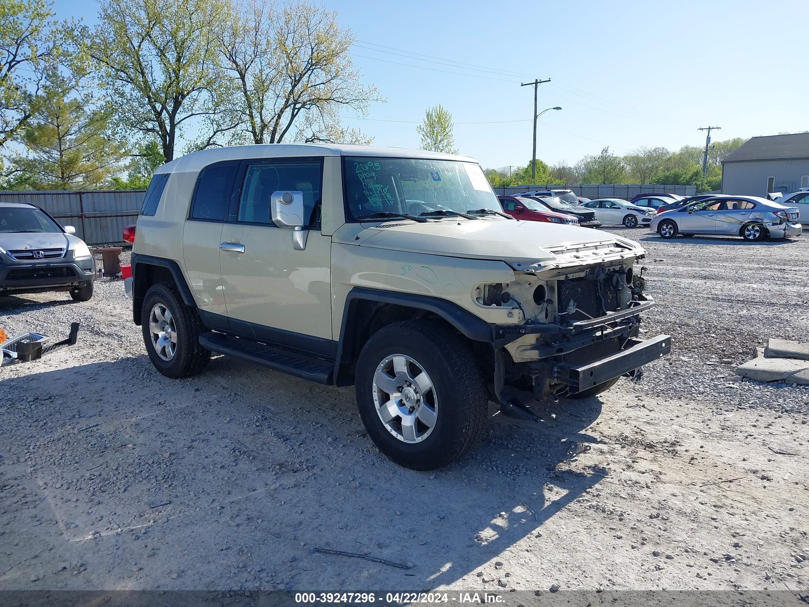 TOYOTA FJ CRUISER 2008 jtebu11f48k036842