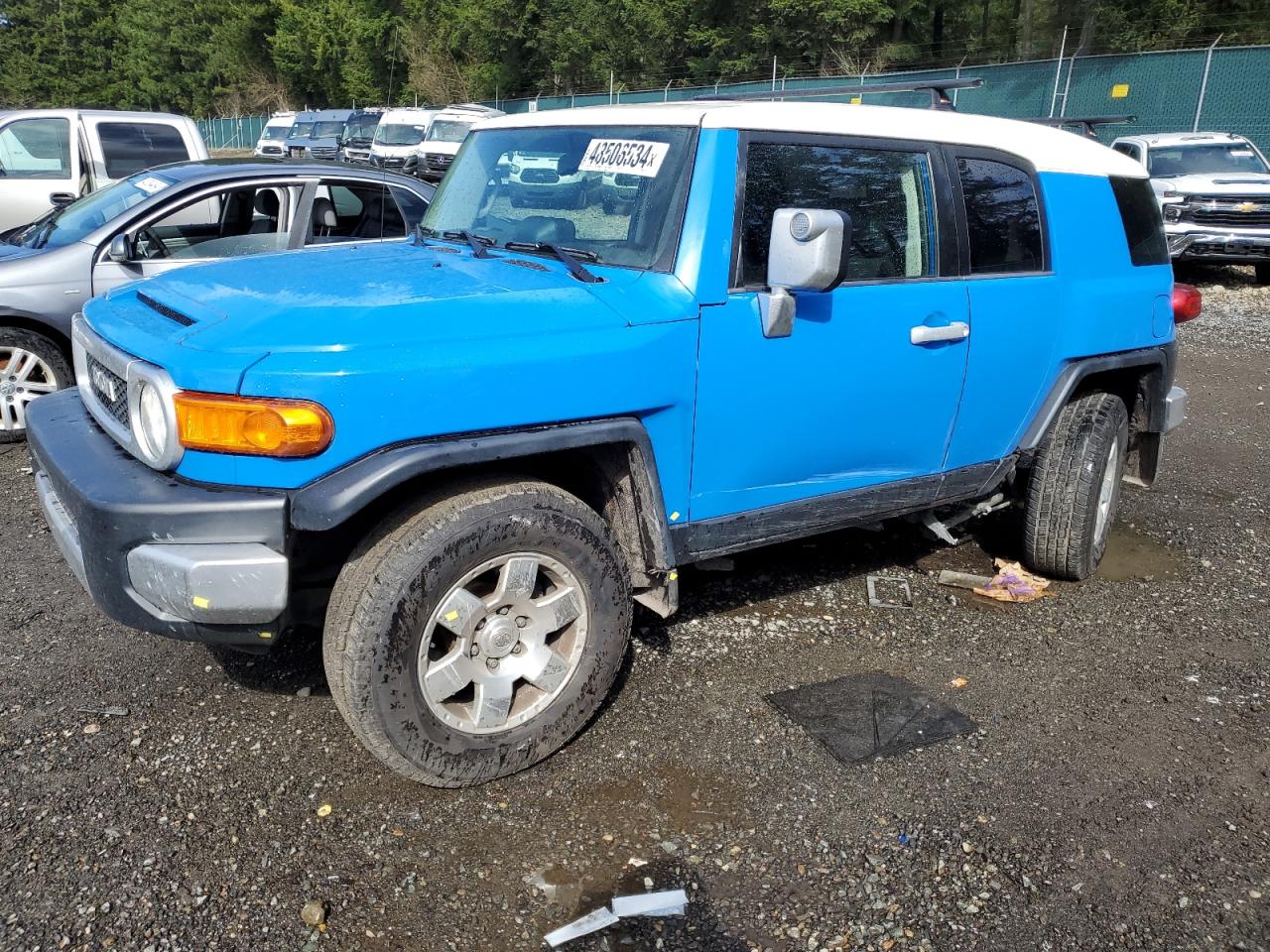 TOYOTA FJ CRUISER 2007 jtebu11f570043311