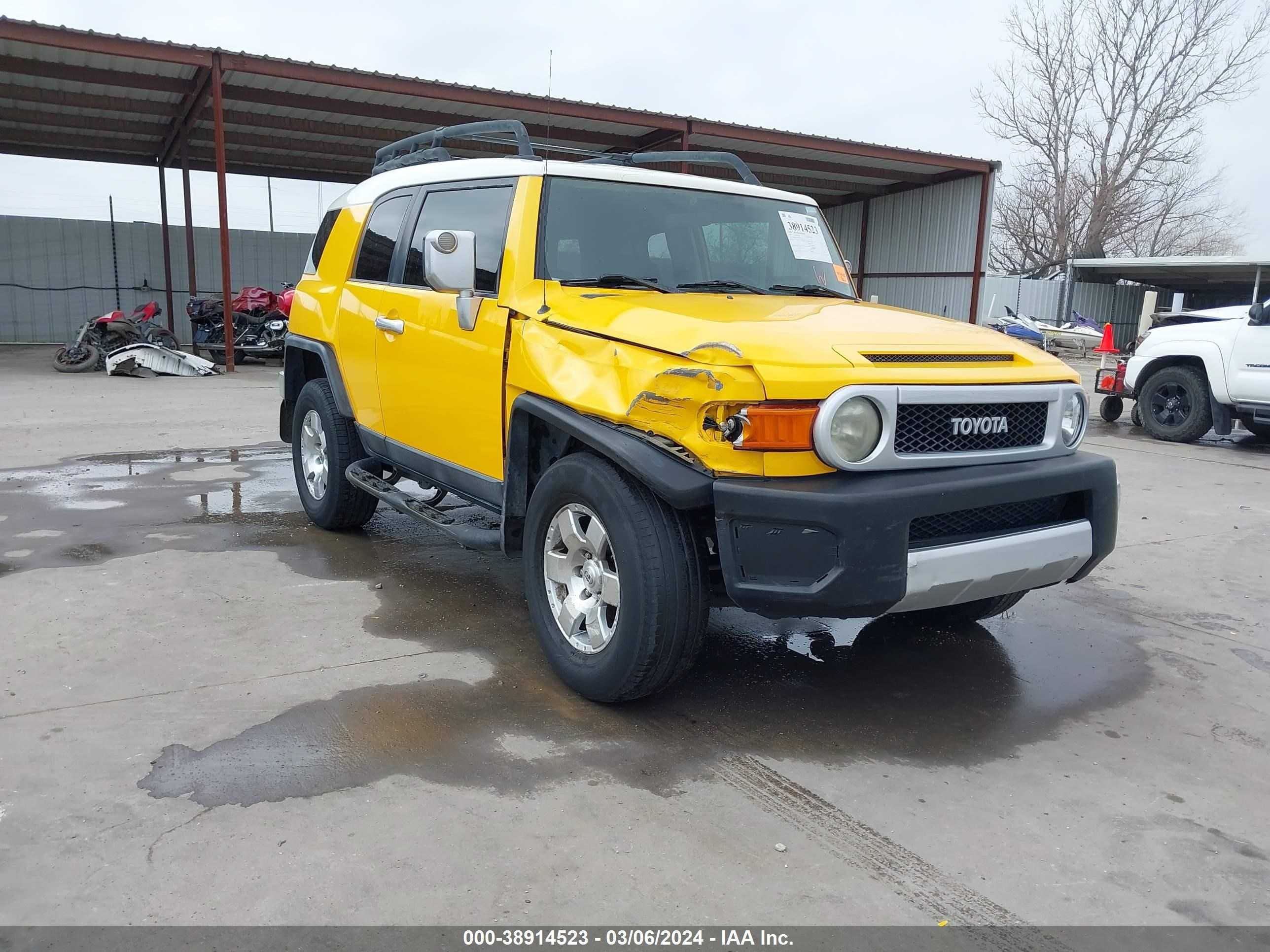 TOYOTA FJ CRUISER 2007 jtebu11f570046399