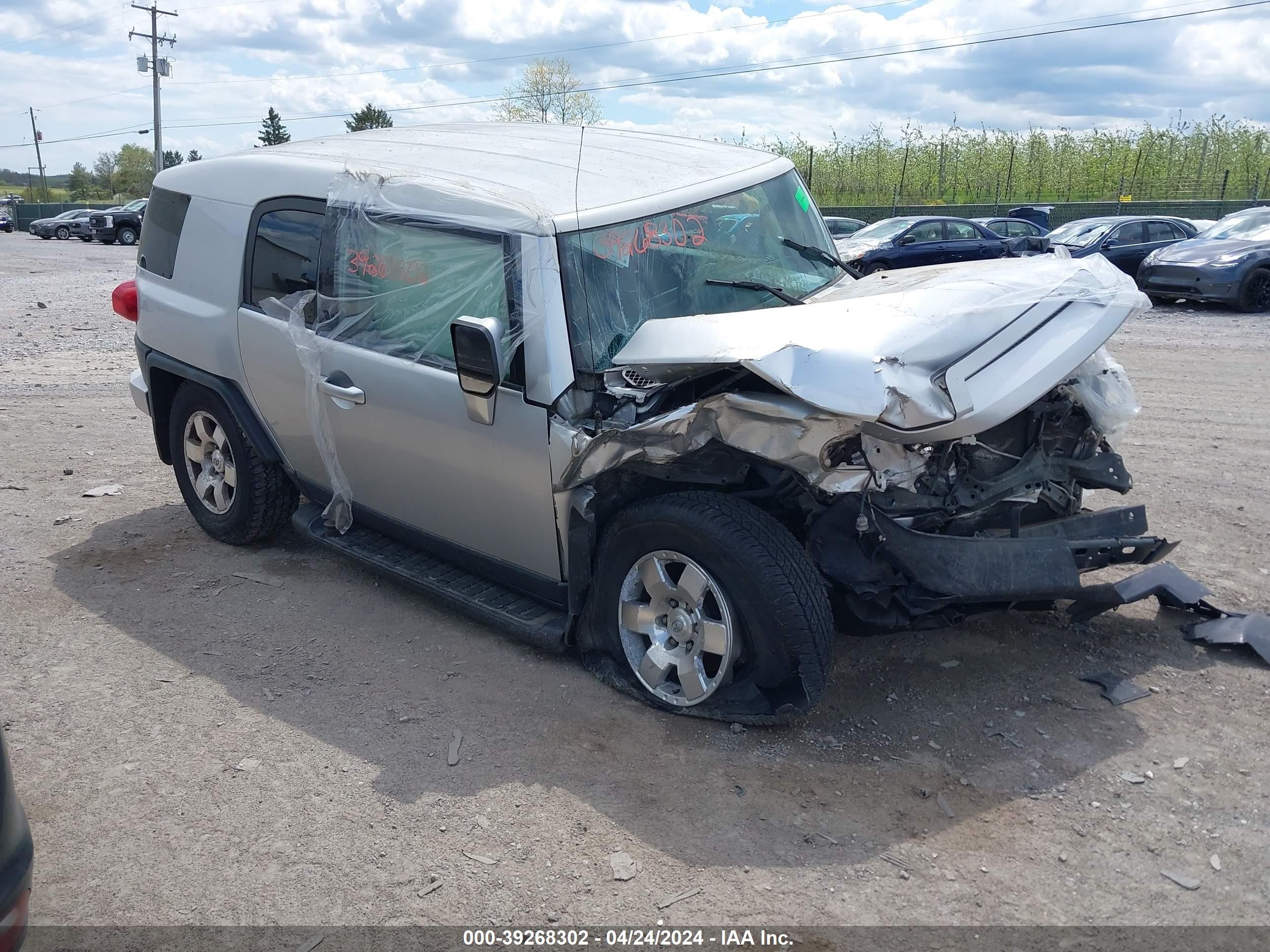 TOYOTA FJ CRUISER 2007 jtebu11f570085090