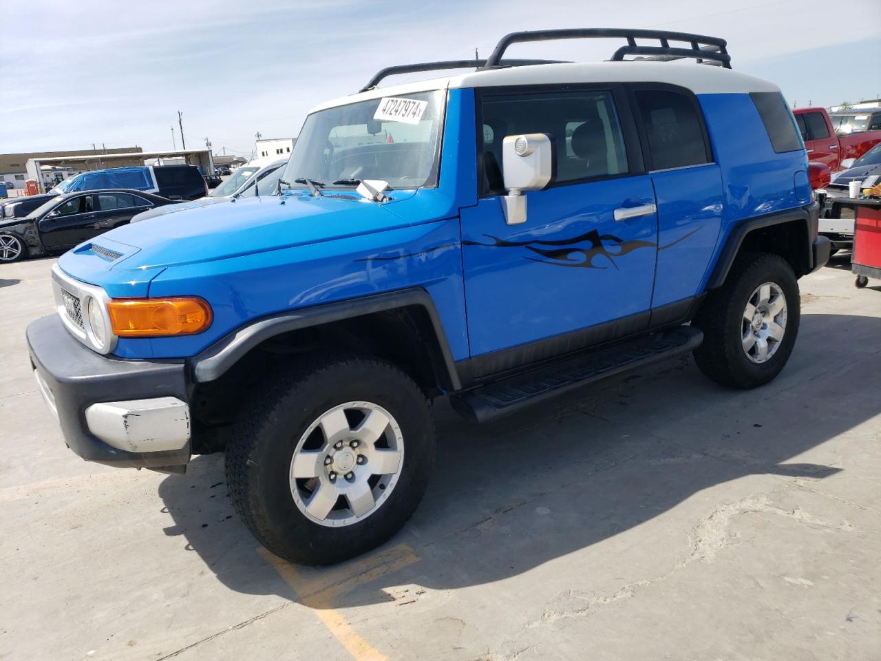 TOYOTA FJ CRUISER 2007 jtebu11f670013122