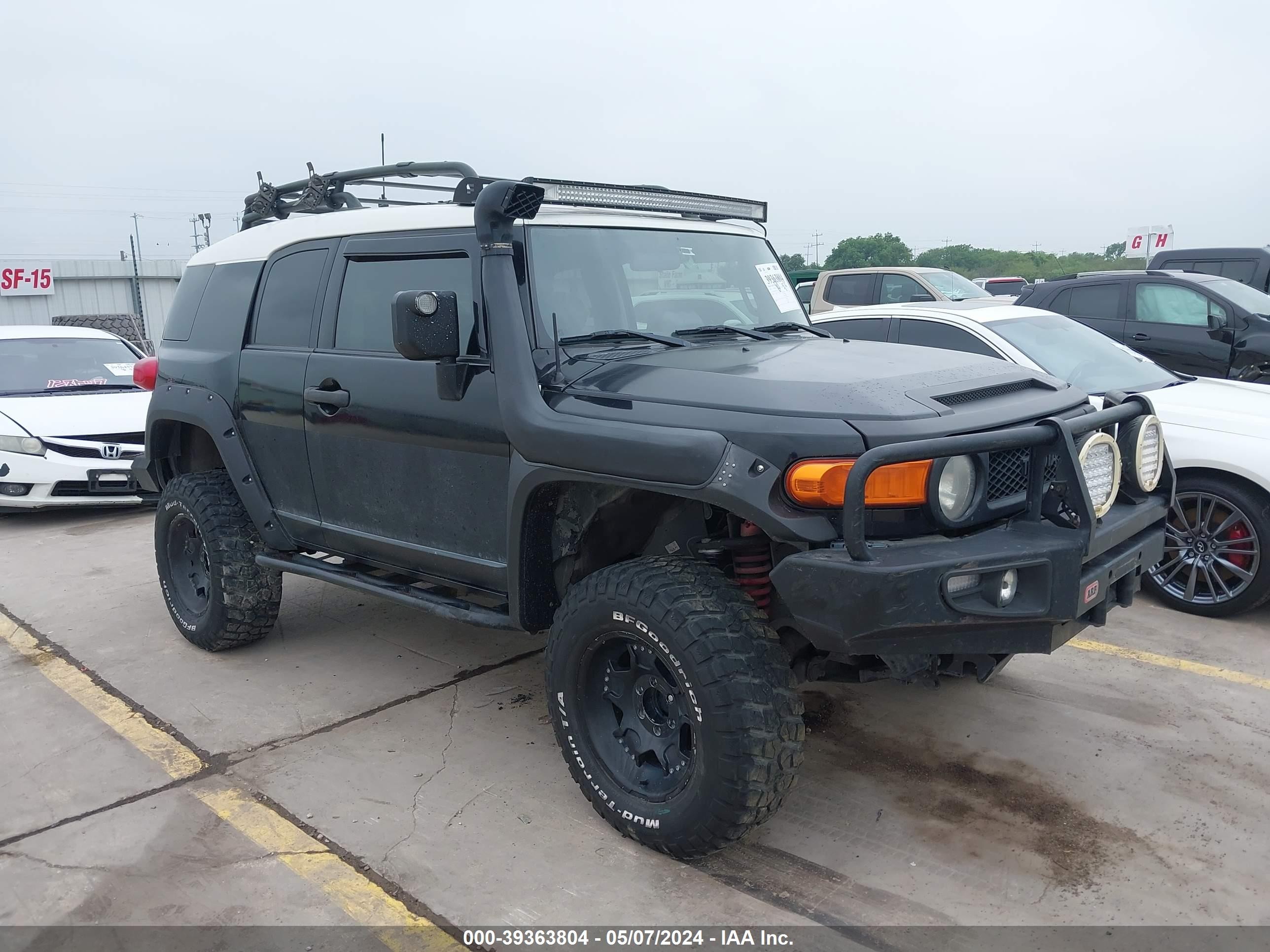 TOYOTA FJ CRUISER 2007 jtebu11f670071358