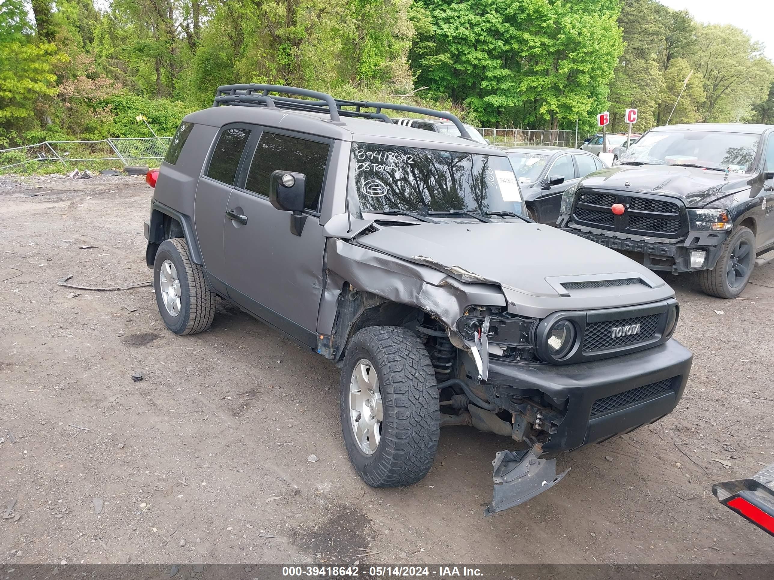 TOYOTA FJ CRUISER 2008 jtebu11f680105204