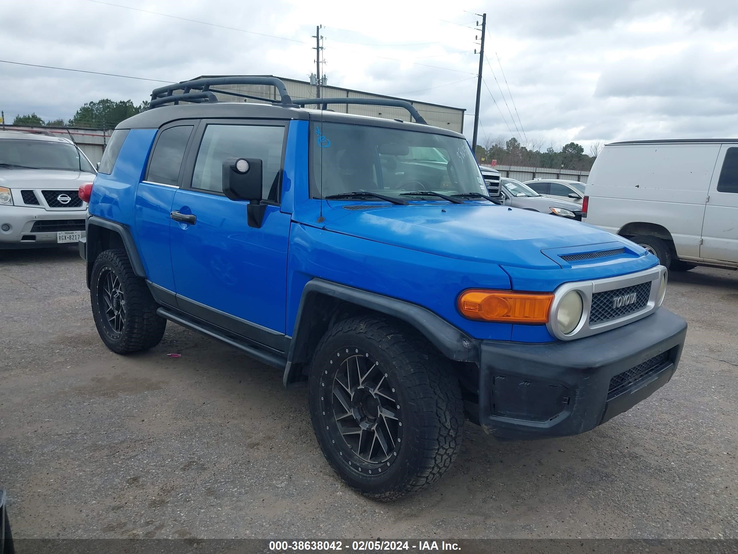 TOYOTA FJ CRUISER 2007 jtebu11f770005868