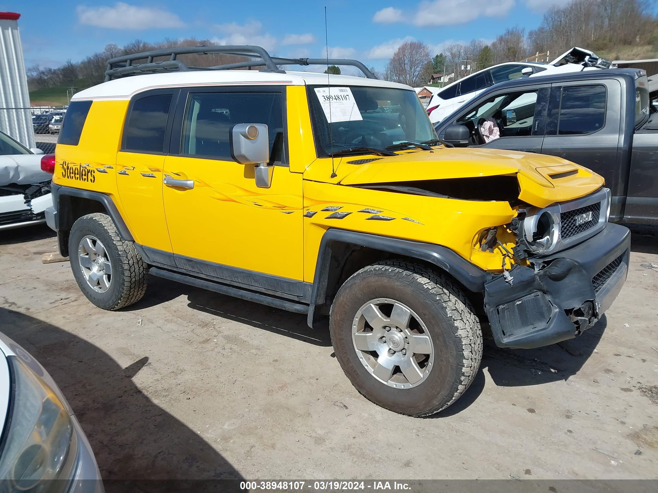 TOYOTA FJ CRUISER 2007 jtebu11f870021352