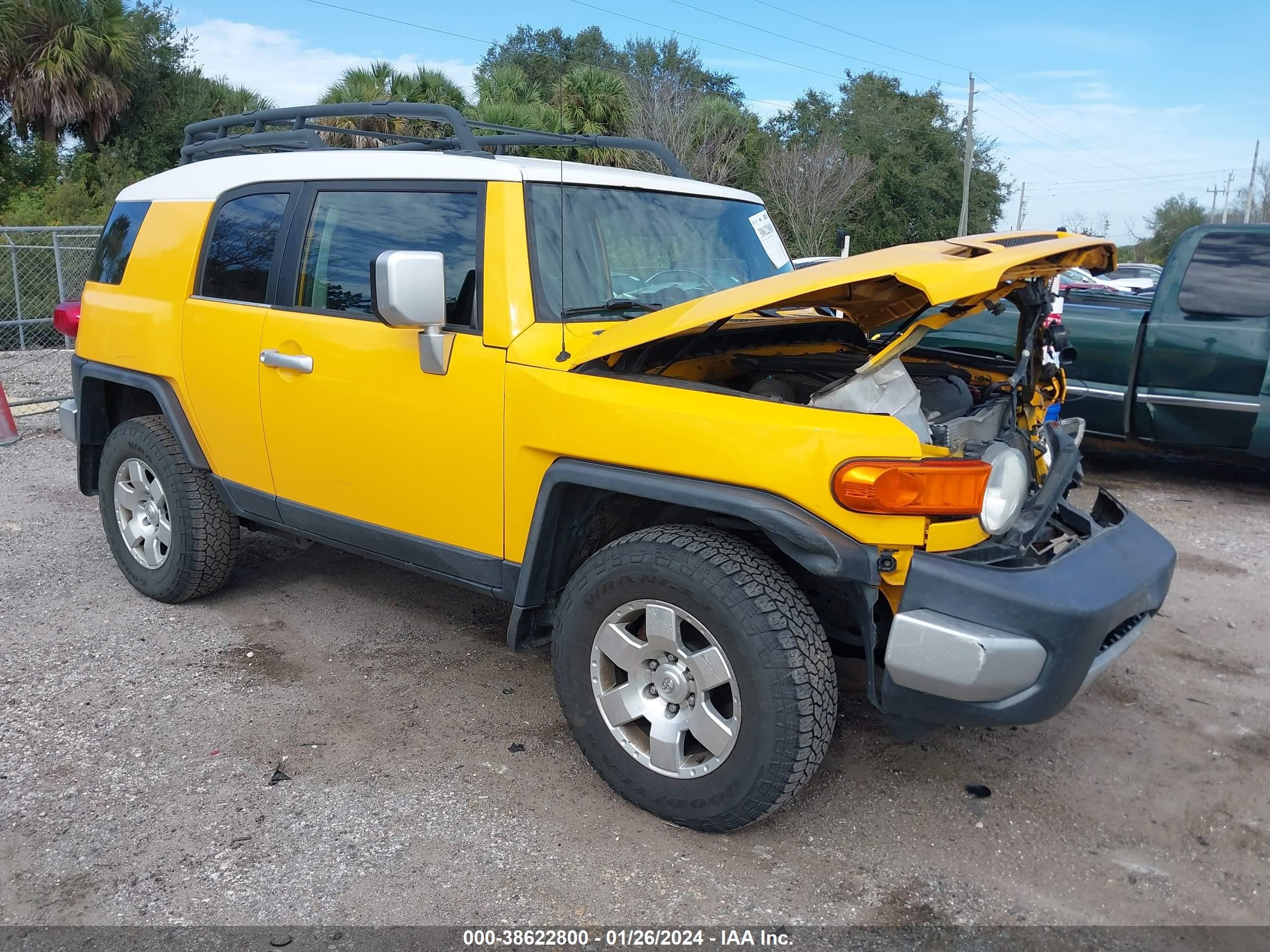 TOYOTA FJ CRUISER 2007 jtebu11f870034943