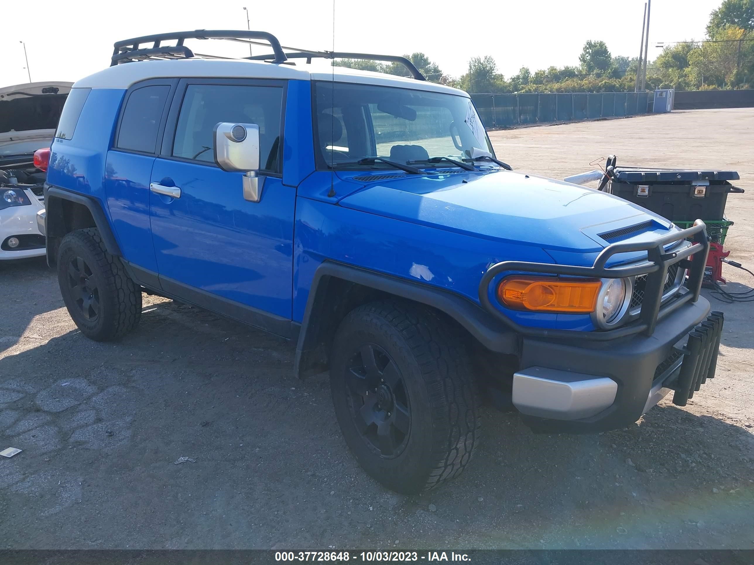 TOYOTA FJ CRUISER 2007 jtebu11f870100309