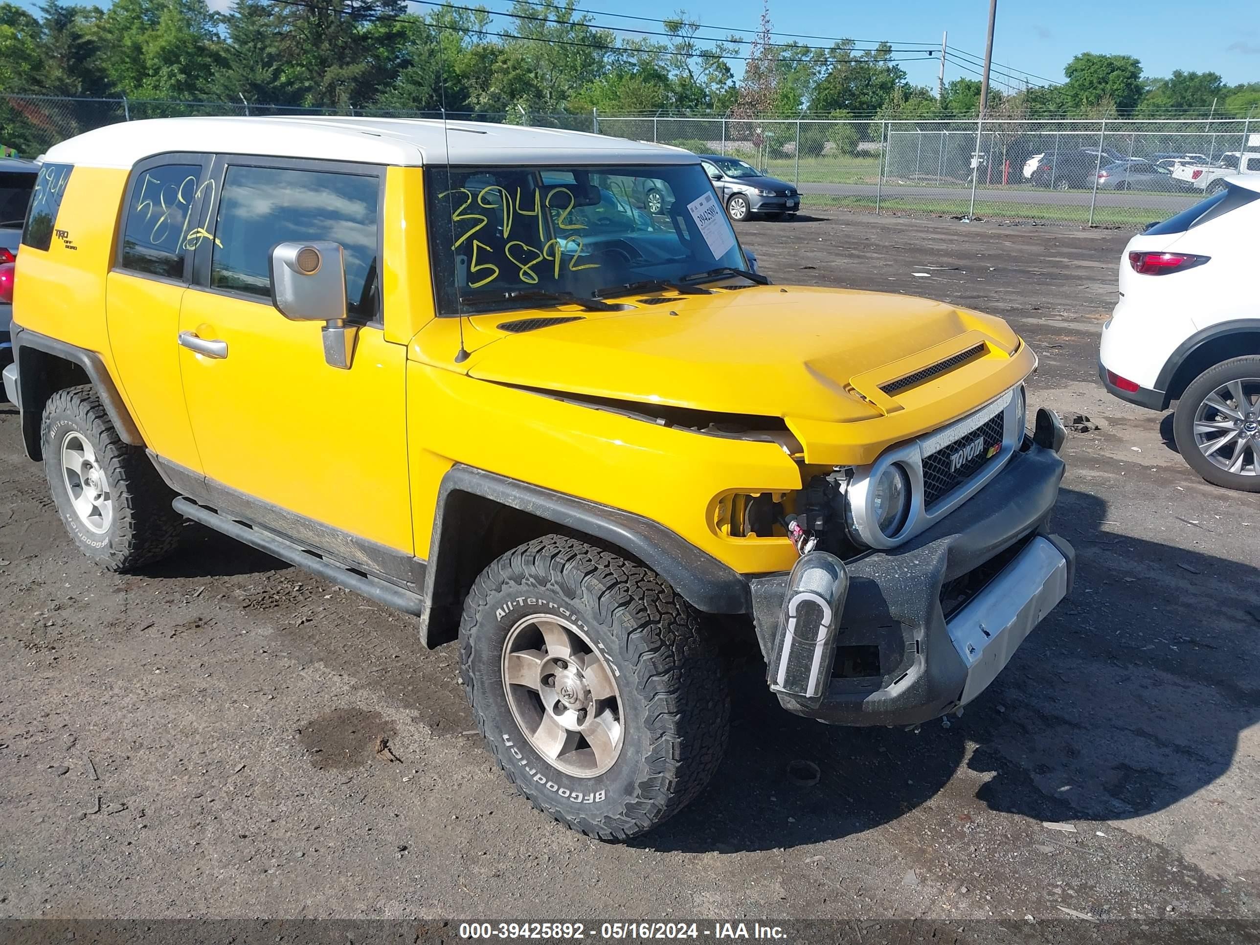 TOYOTA FJ CRUISER 2009 jtebu11f89k068100