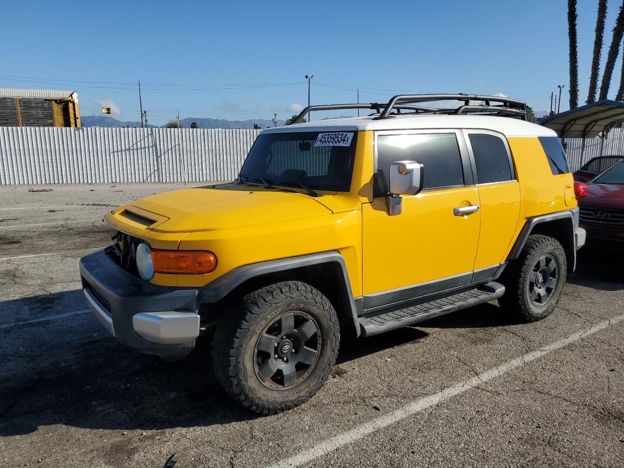 TOYOTA FJ CRUISER 2007 jtebu11f970009744