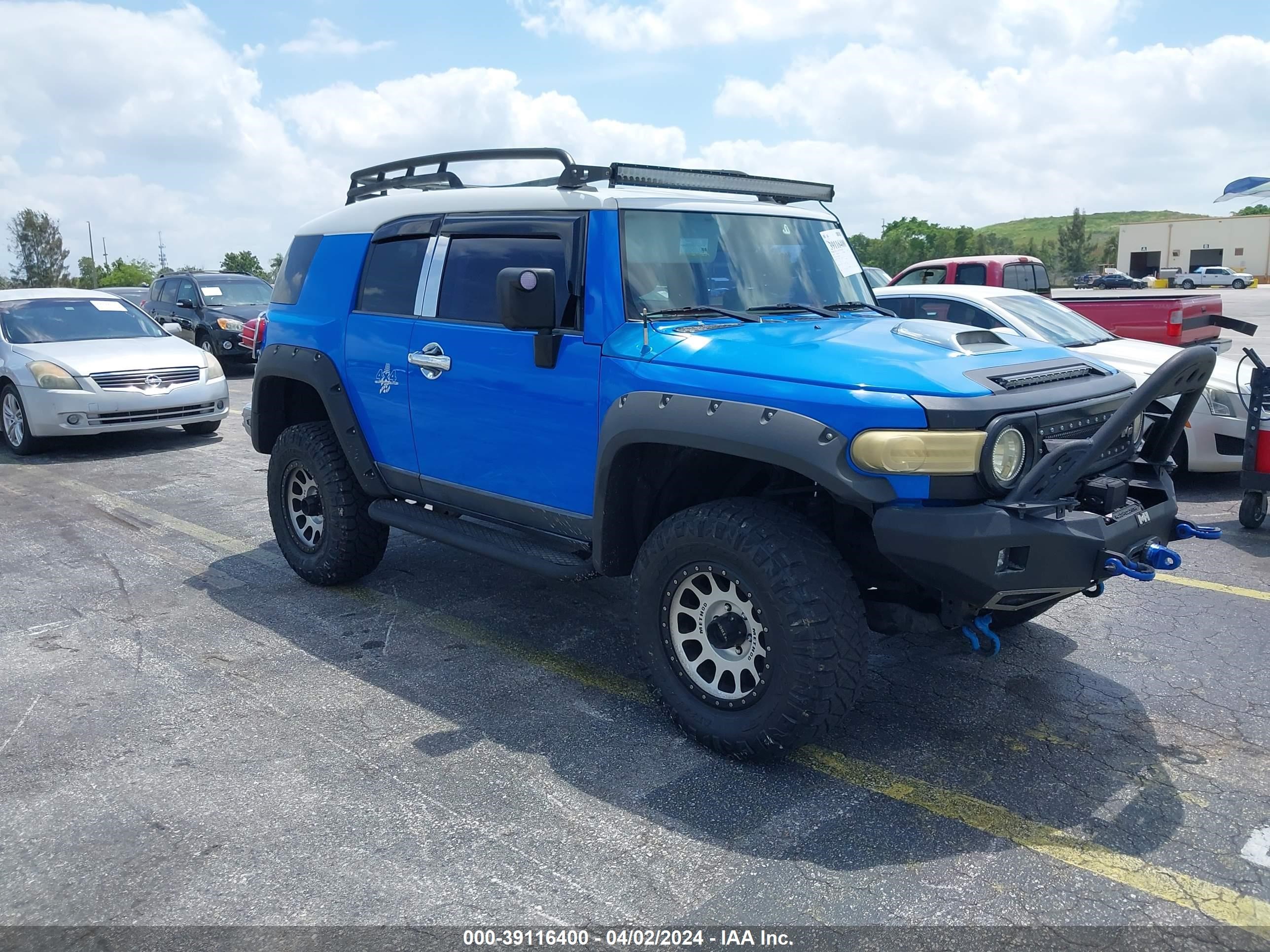 TOYOTA FJ CRUISER 2007 jtebu11f970042789