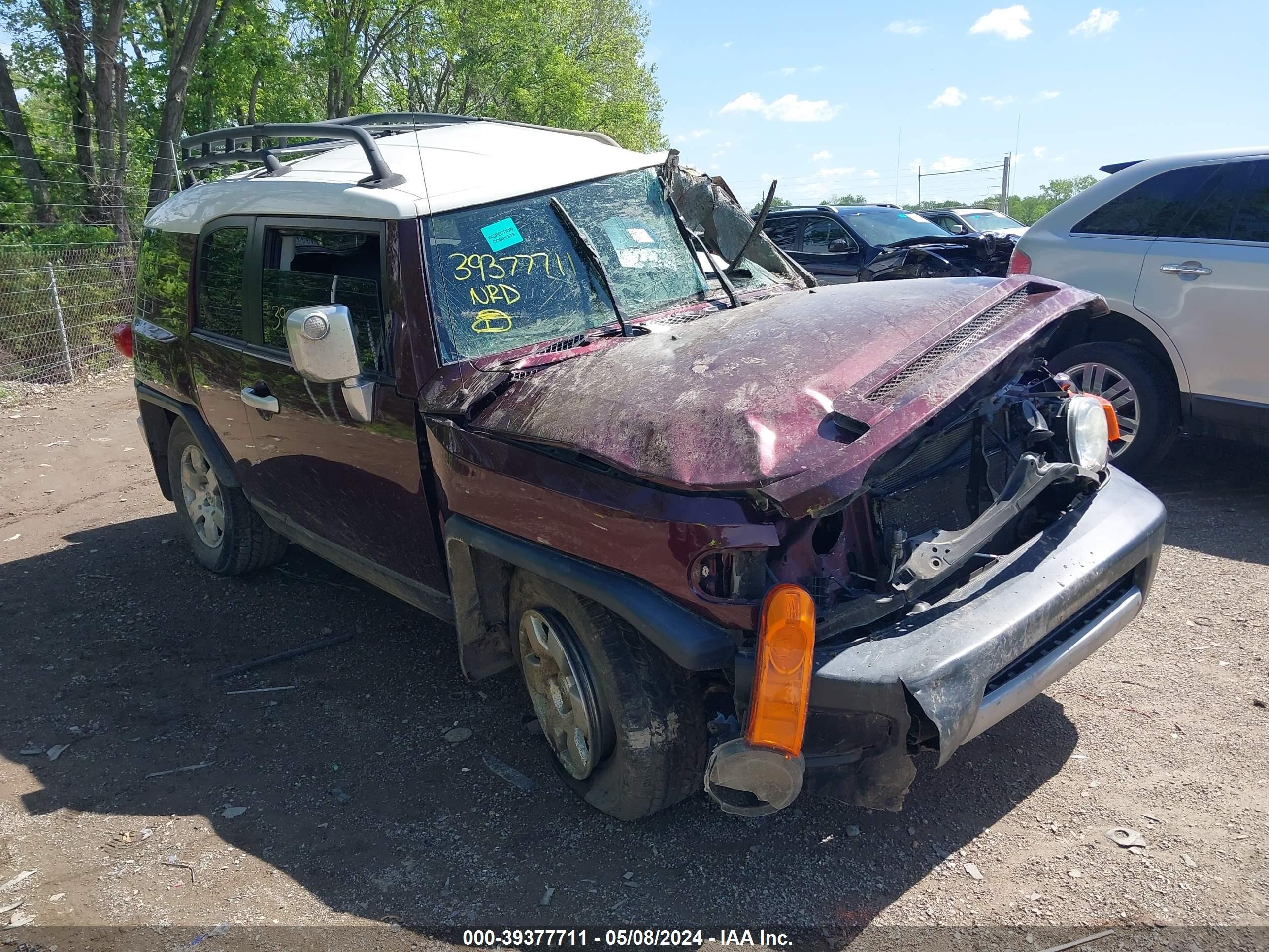 TOYOTA FJ CRUISER 2007 jtebu11f970061116