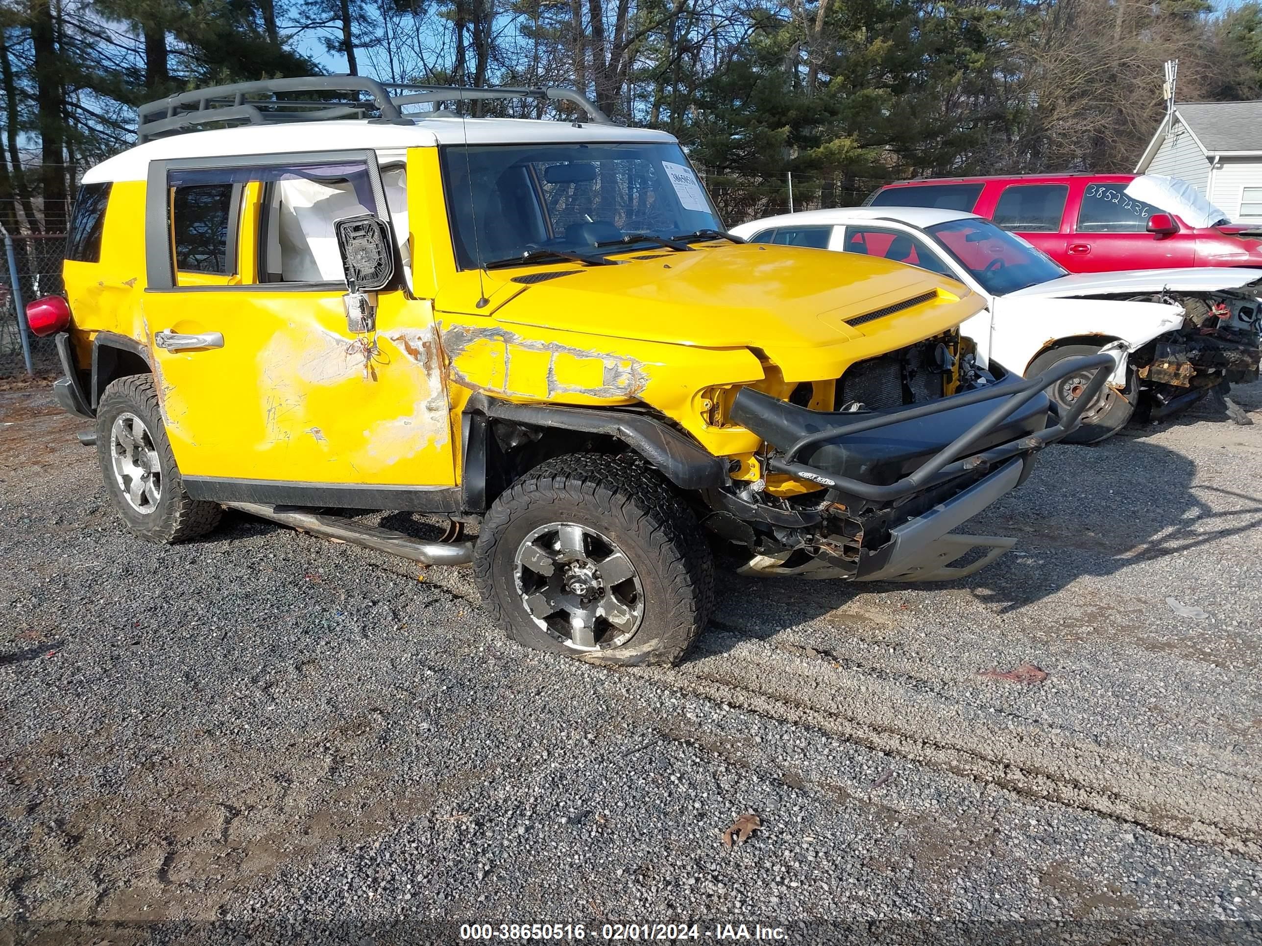 TOYOTA FJ CRUISER 2007 jtebu11fx70005069