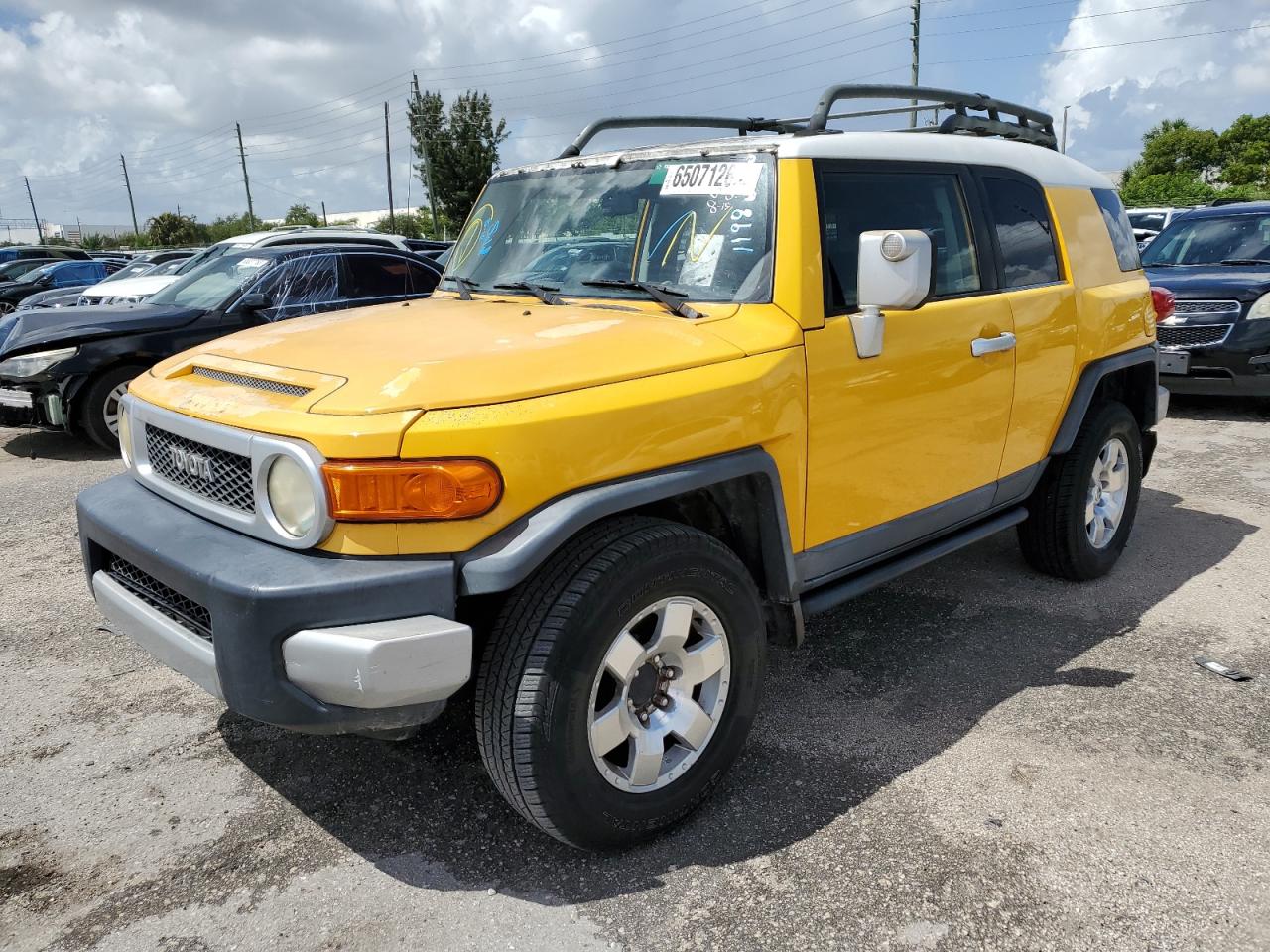 TOYOTA FJ CRUISER 2007 jtebu11fx70015987