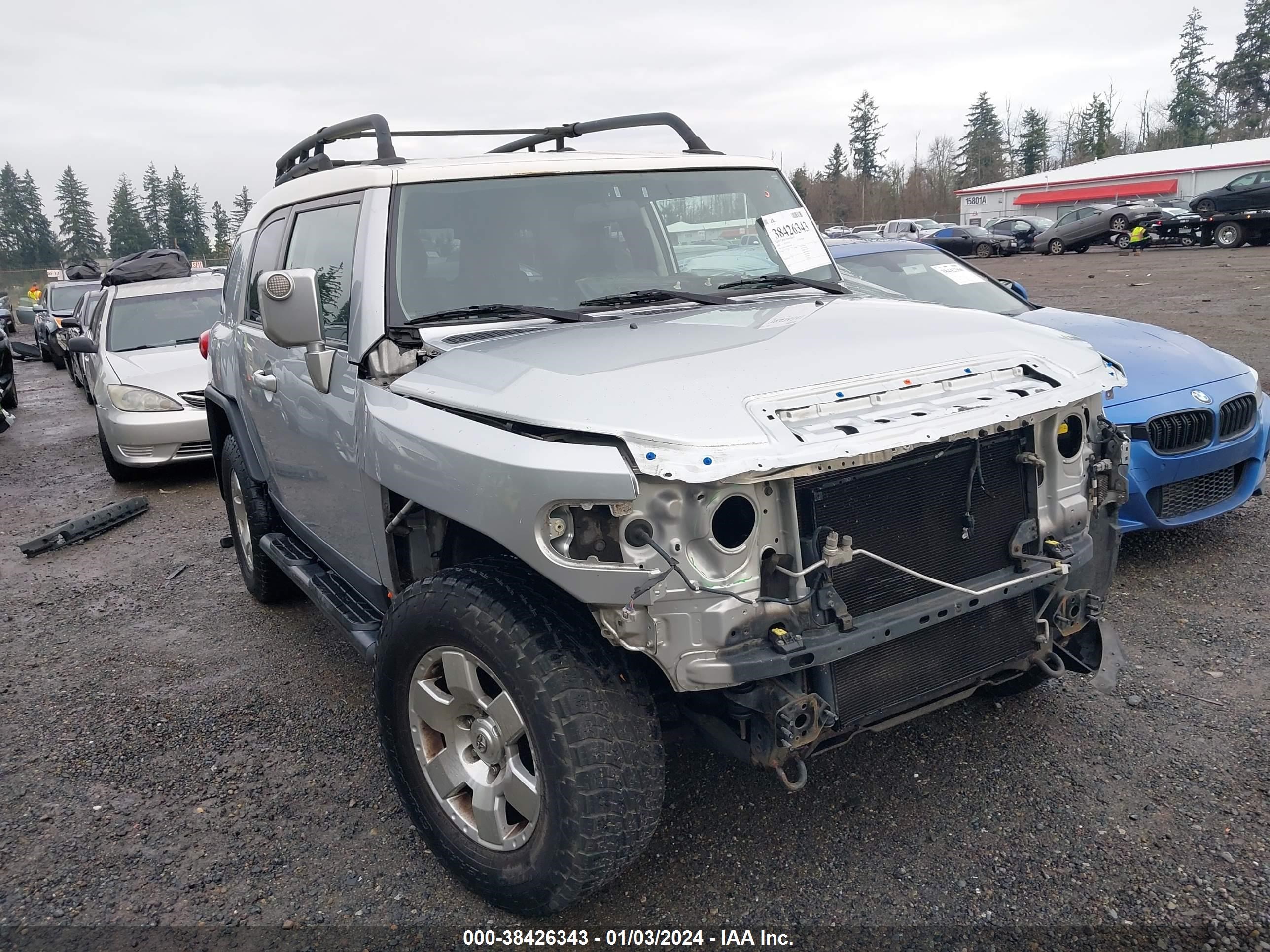 TOYOTA FJ CRUISER 2008 jtebu11fx8k021438